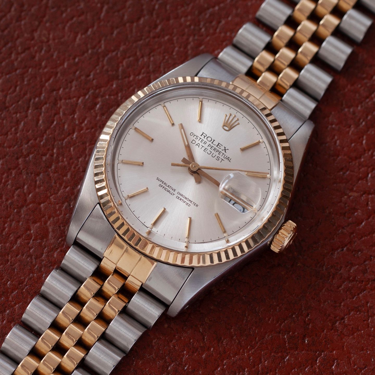 Rolex Datejust 36 16013 (1986) - Zilver wijzerplaat 36mm Staal (4/7)