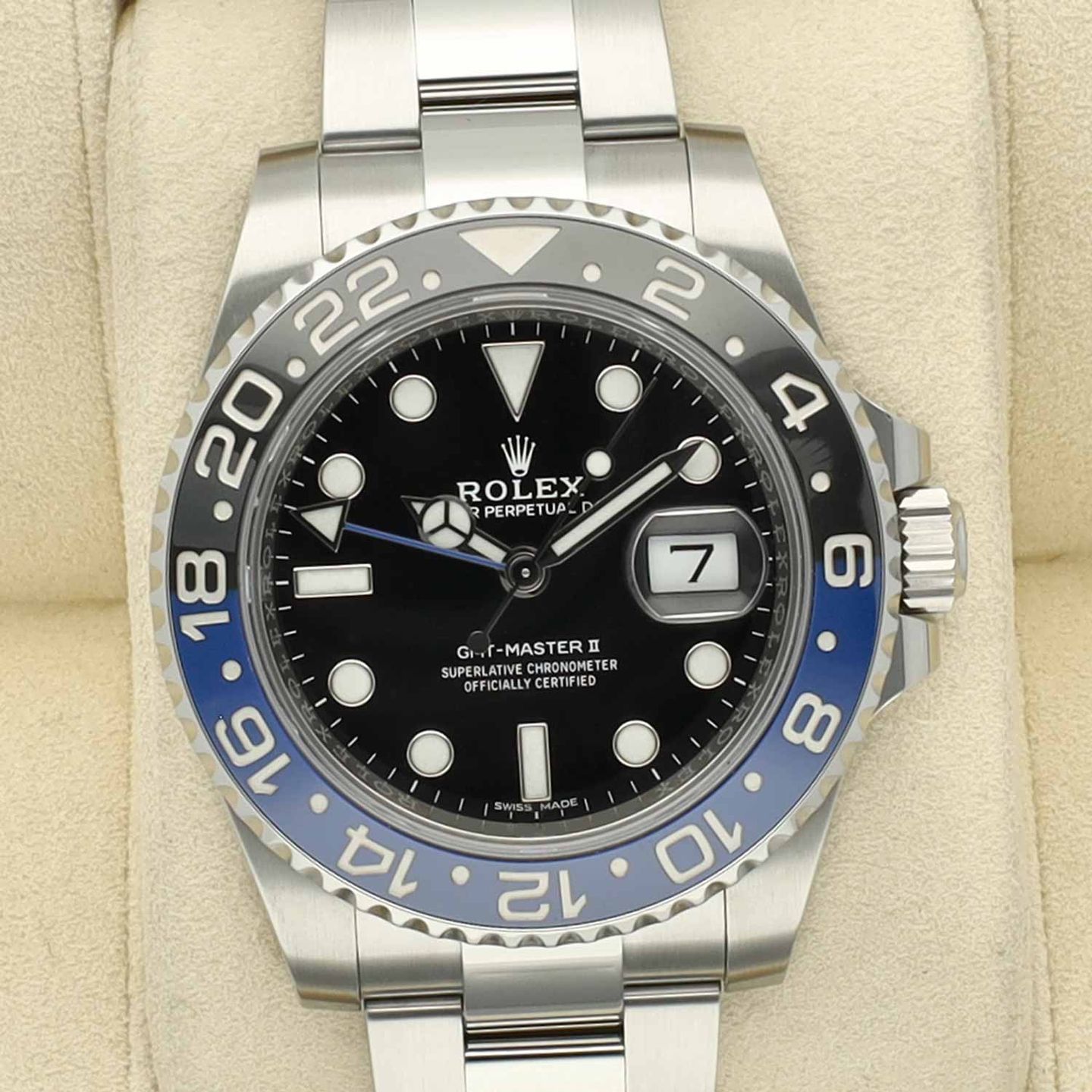 Rolex GMT-Master II 116710BLNR (2018) - Black dial 40 mm Steel case (1/8)