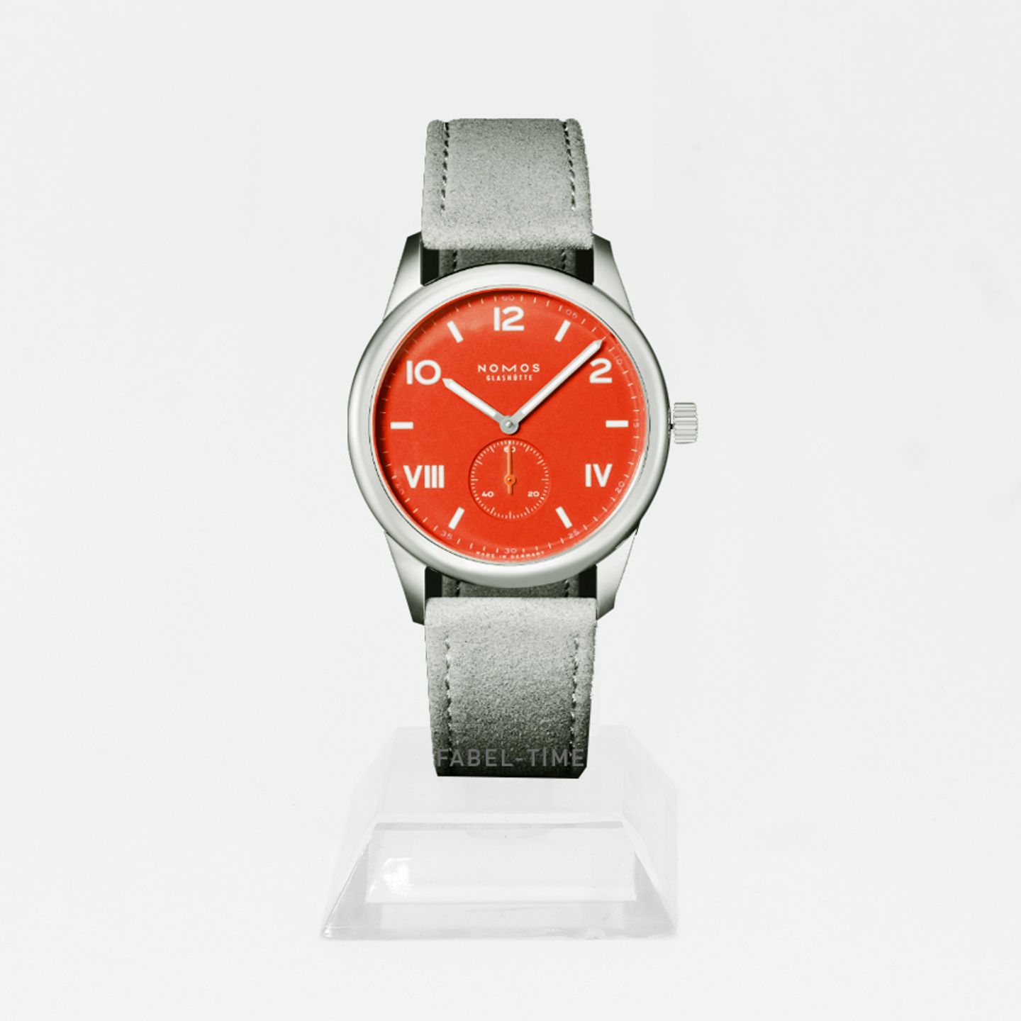 NOMOS Club Campus 723 (2024) - Rood wijzerplaat 39mm Staal (1/1)