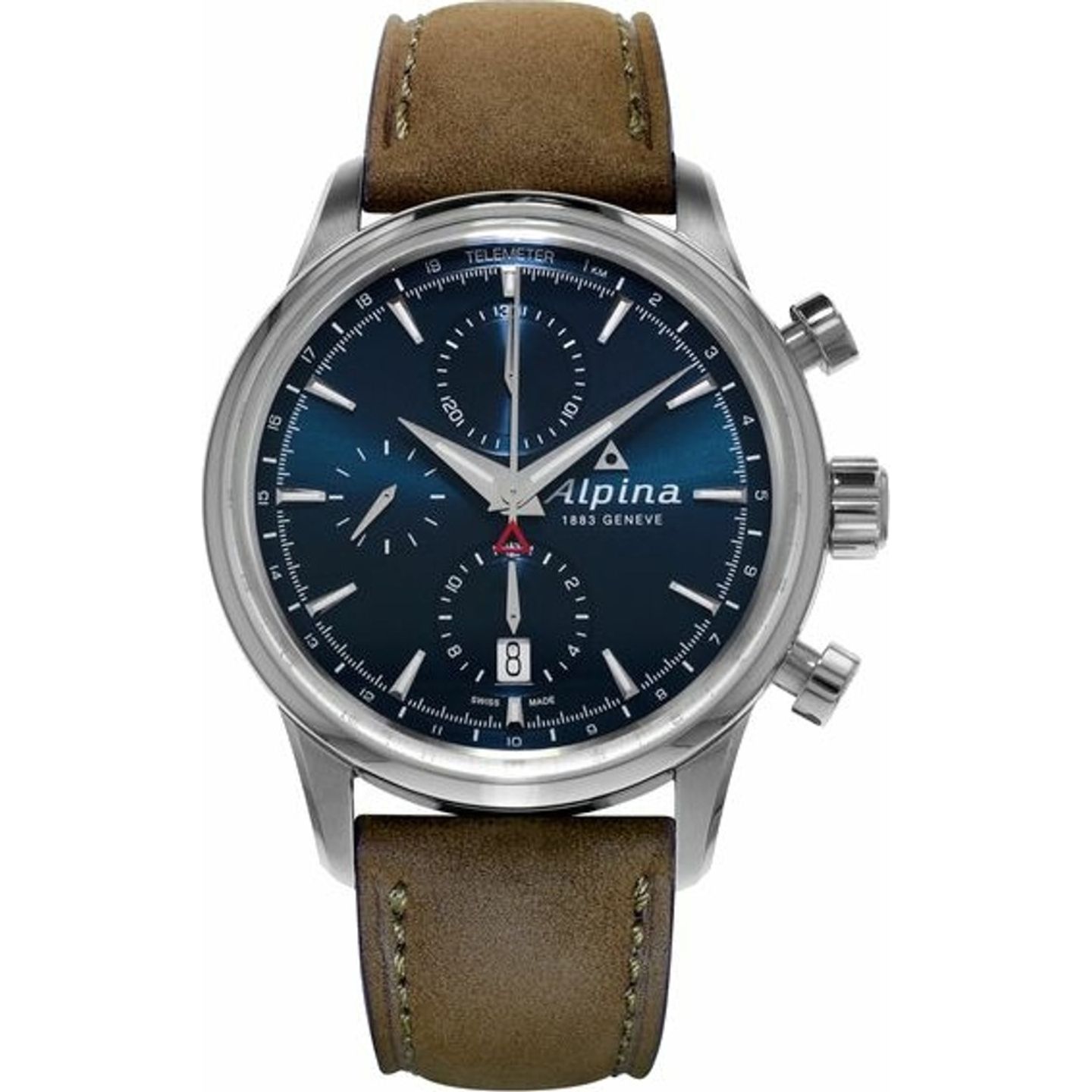 Alpina Alpiner AL-750N4E6B (2024) - Blue dial 42 mm Steel case (1/3)