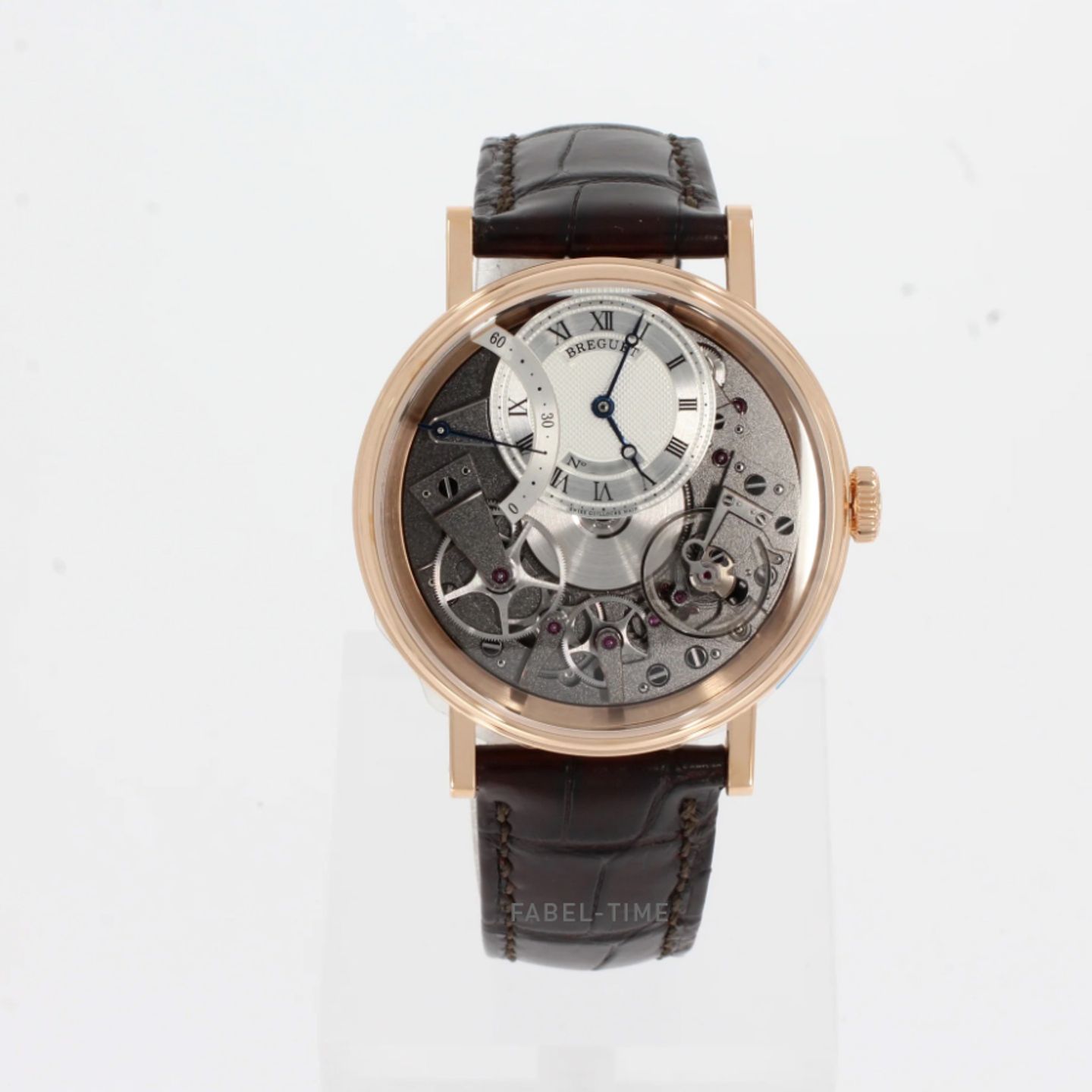 Breguet Tradition 7097BR/G1/9WU (2024) - Zilver wijzerplaat 40mm Roségoud (1/1)