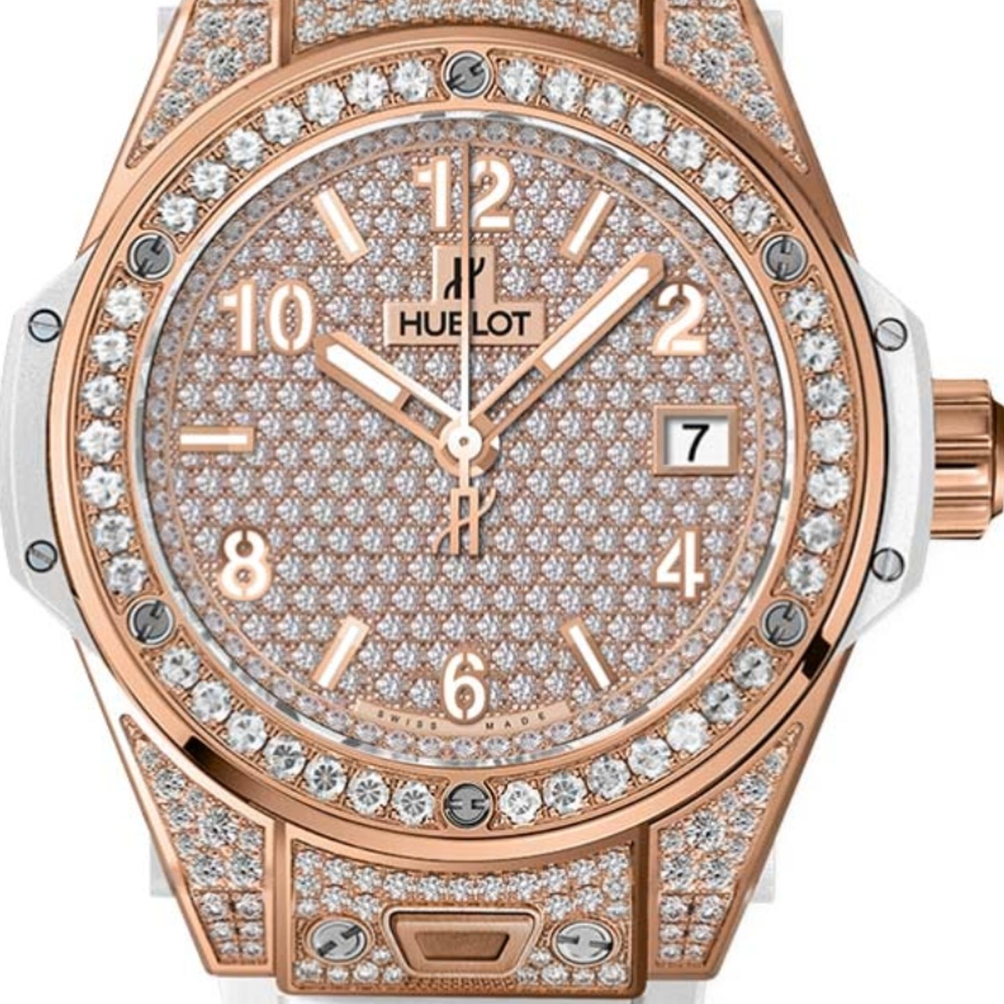 Hublot Big Bang 465.OE.9010.RW.1604 (2023) - Gold dial 39 mm Rose Gold case (1/1)