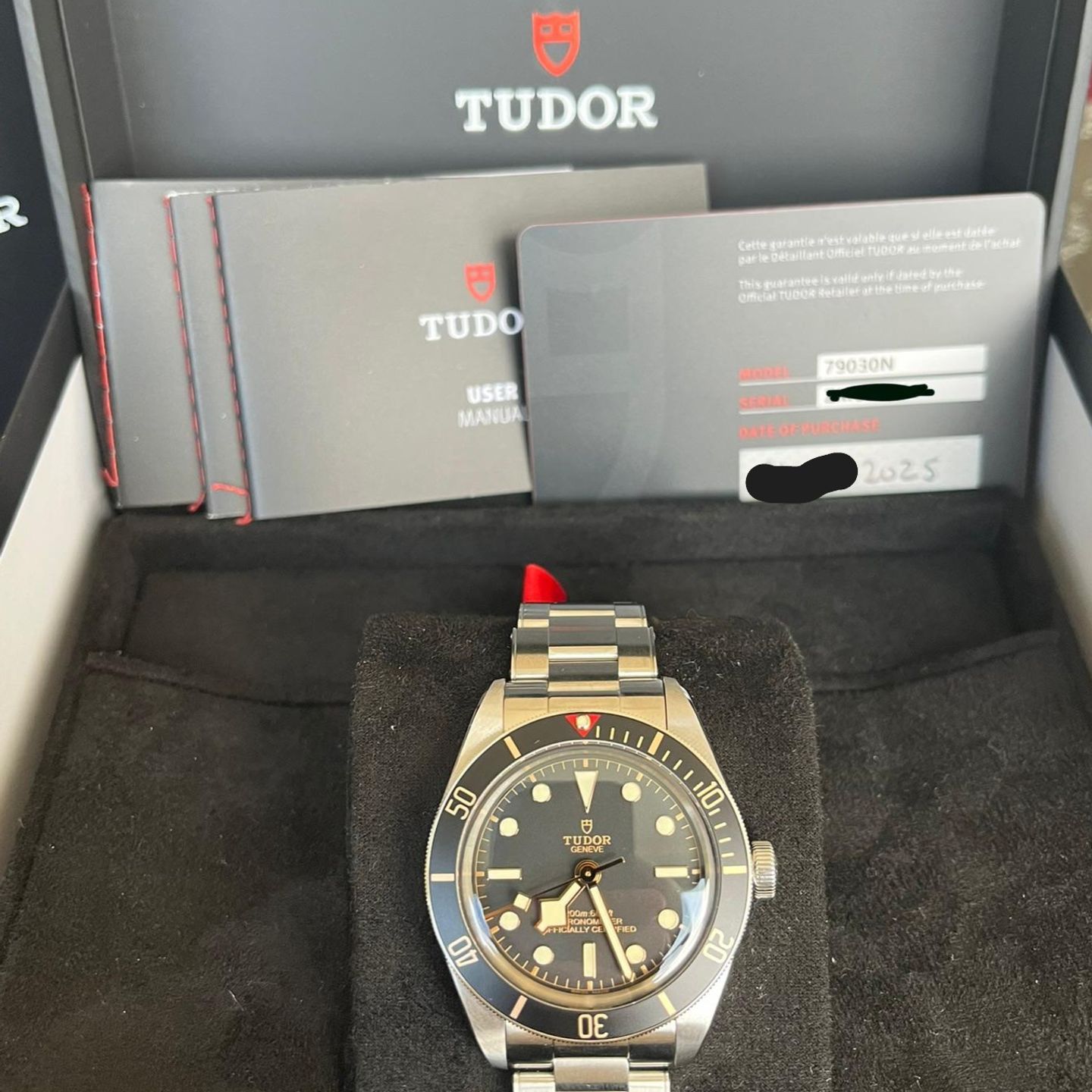 Tudor Black Bay Fifty-Eight 79030N (2025) - Black dial 39 mm Steel case (1/5)