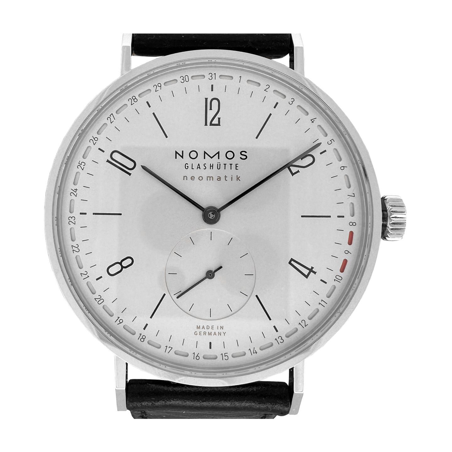 NOMOS Tangente Neomatik 180 (2024) - Wit wijzerplaat 41mm Staal (1/8)