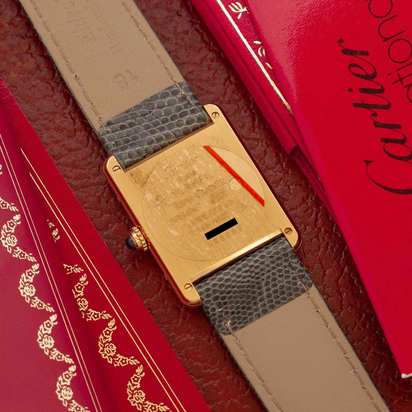 Cartier Tank Vermeil 590005 - (8/8)