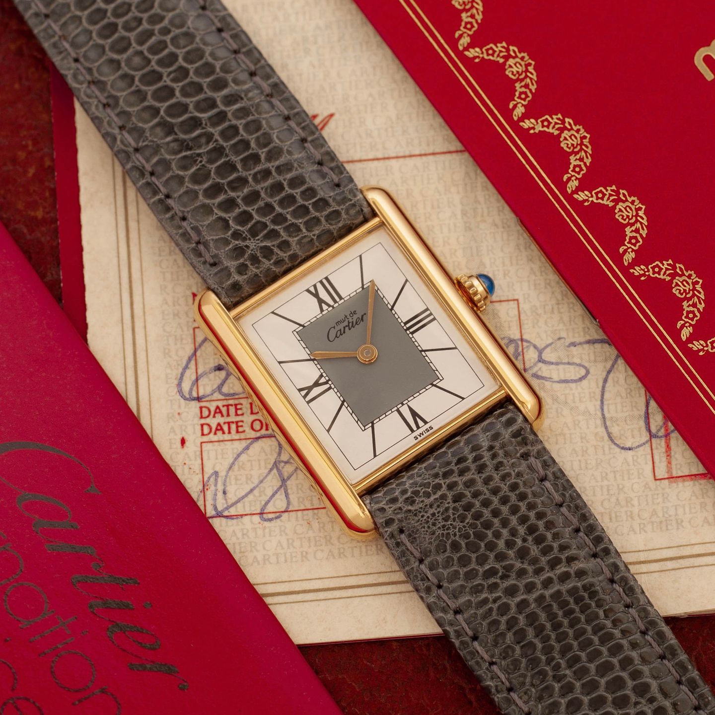 Cartier Tank Vermeil 590005 - (1/8)