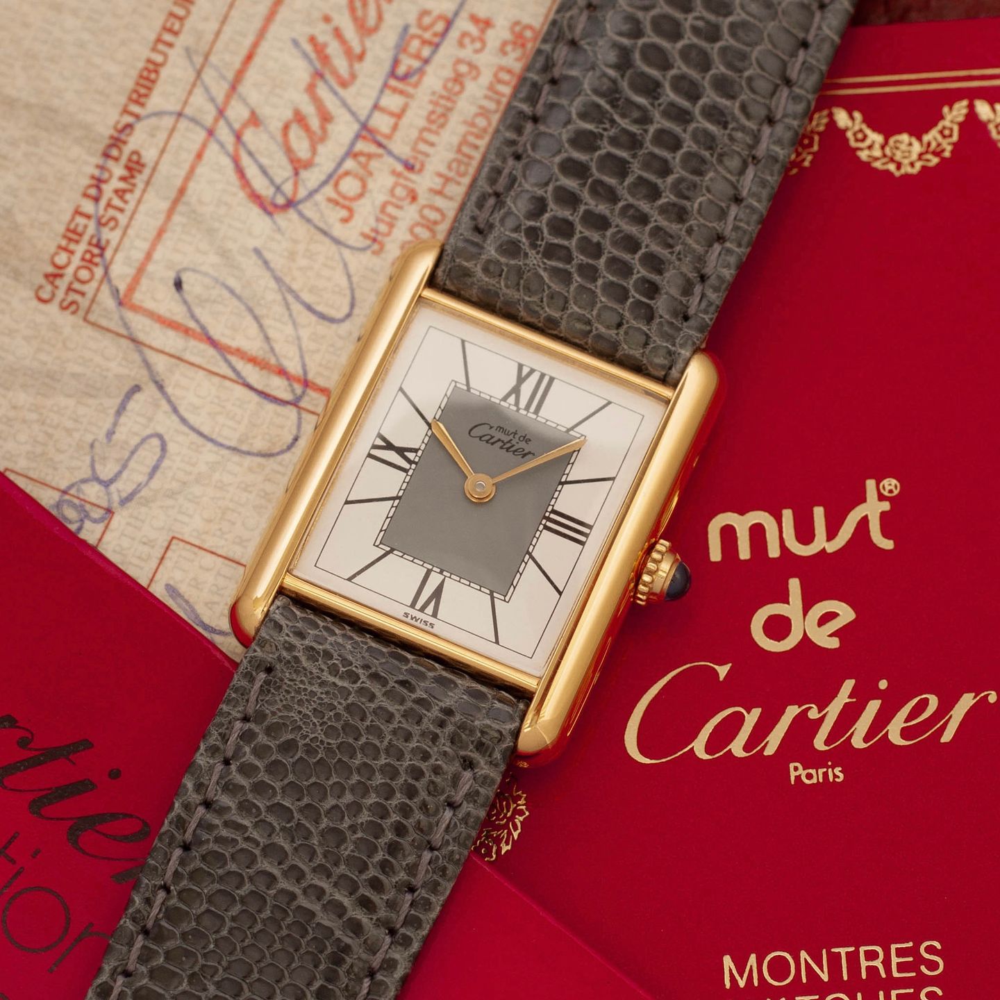 Cartier Tank Vermeil 590005 - (5/8)