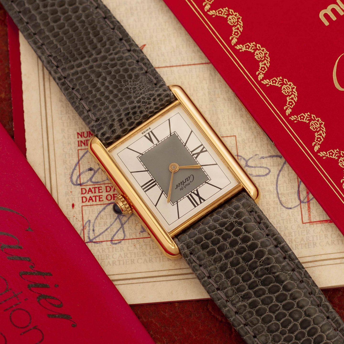 Cartier Tank Vermeil 590005 - (7/8)