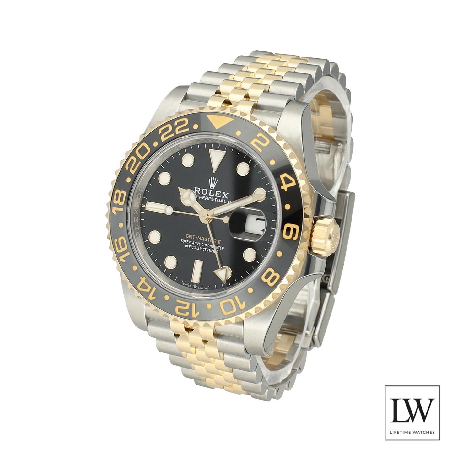 Rolex GMT-Master II 126713 (2025) - Black dial 40 mm Gold/Steel case (5/8)