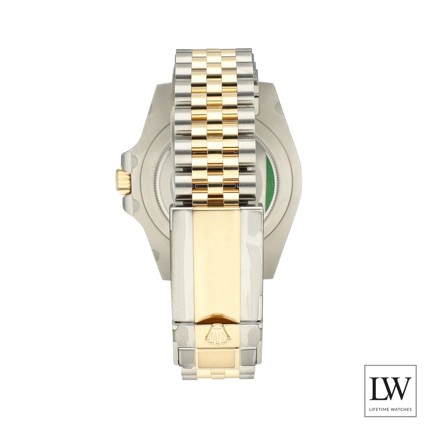 Rolex GMT-Master II 126713 (2025) - Black dial 40 mm Gold/Steel case (7/8)