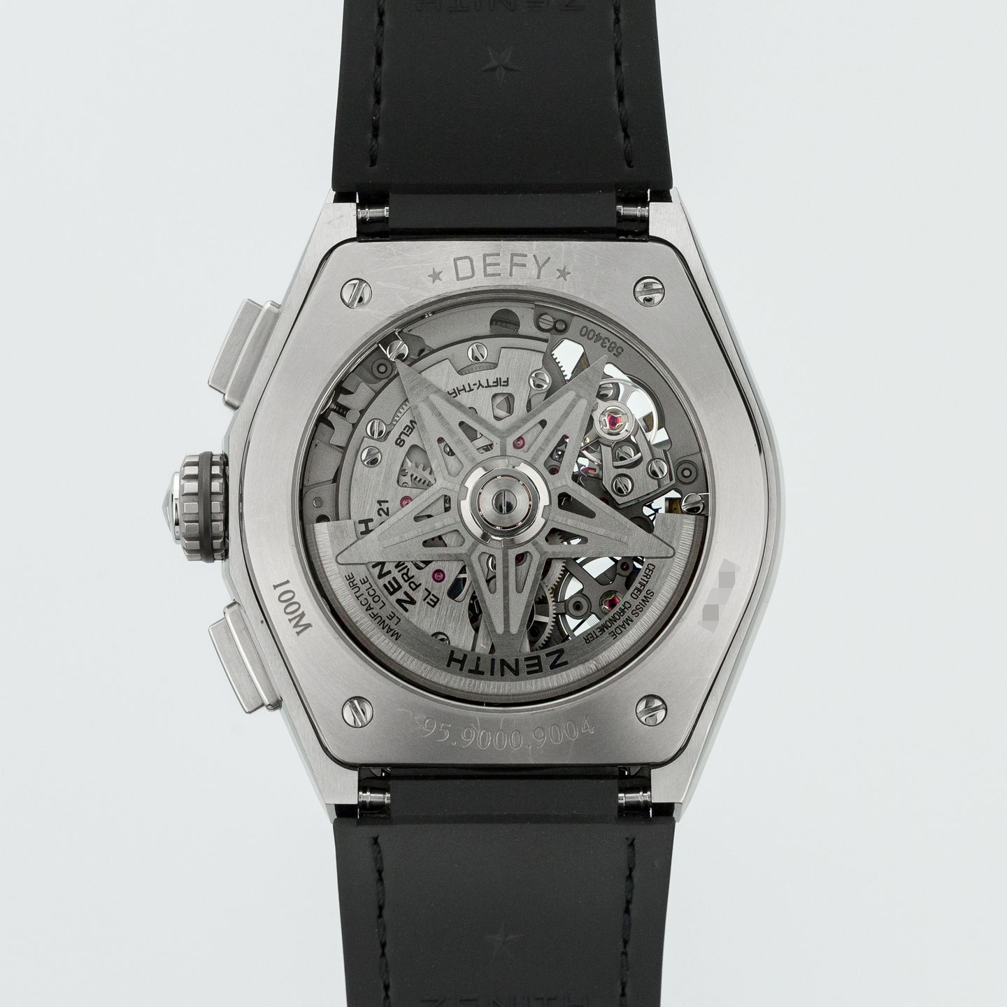 Zenith Defy El Primero 95.9000.9004/78.R582 (Onbekend (willekeurig serienummer)) - Transparant wijzerplaat 44mm Titanium (5/8)