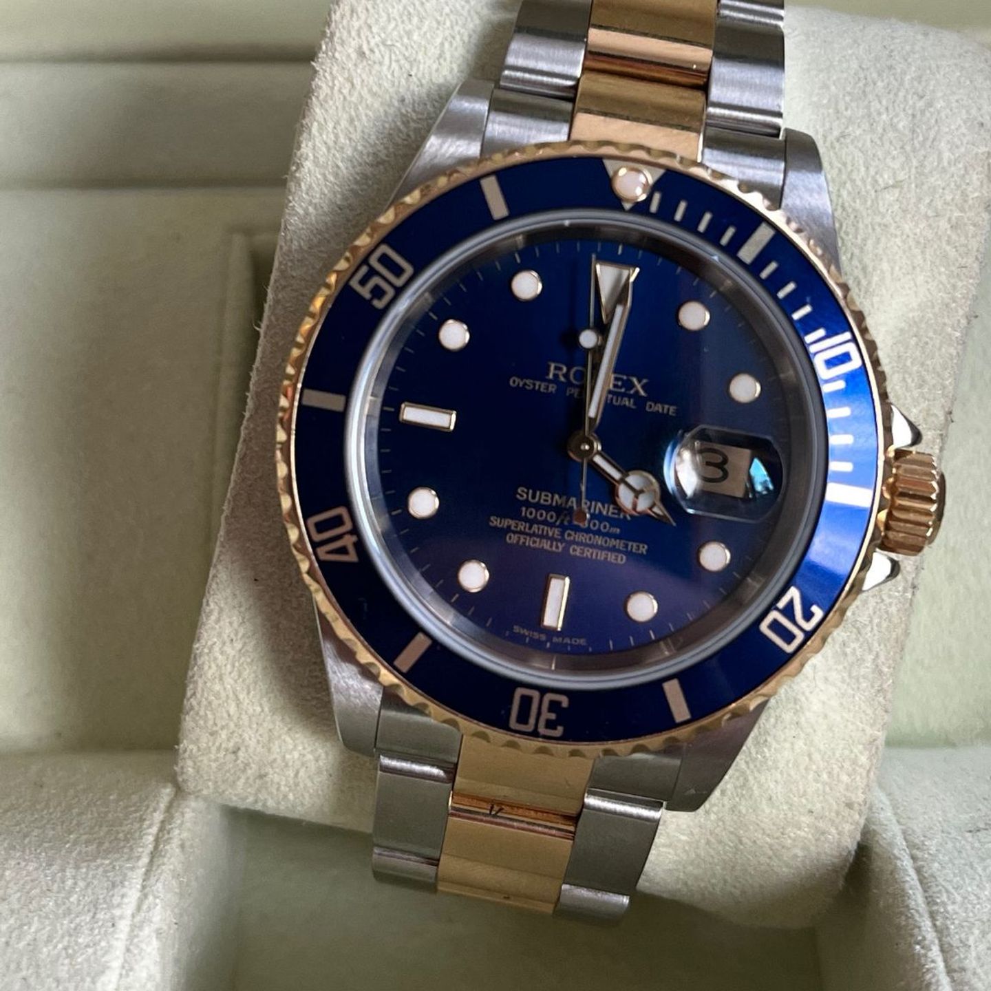Rolex Submariner Date 16613LB - (7/7)