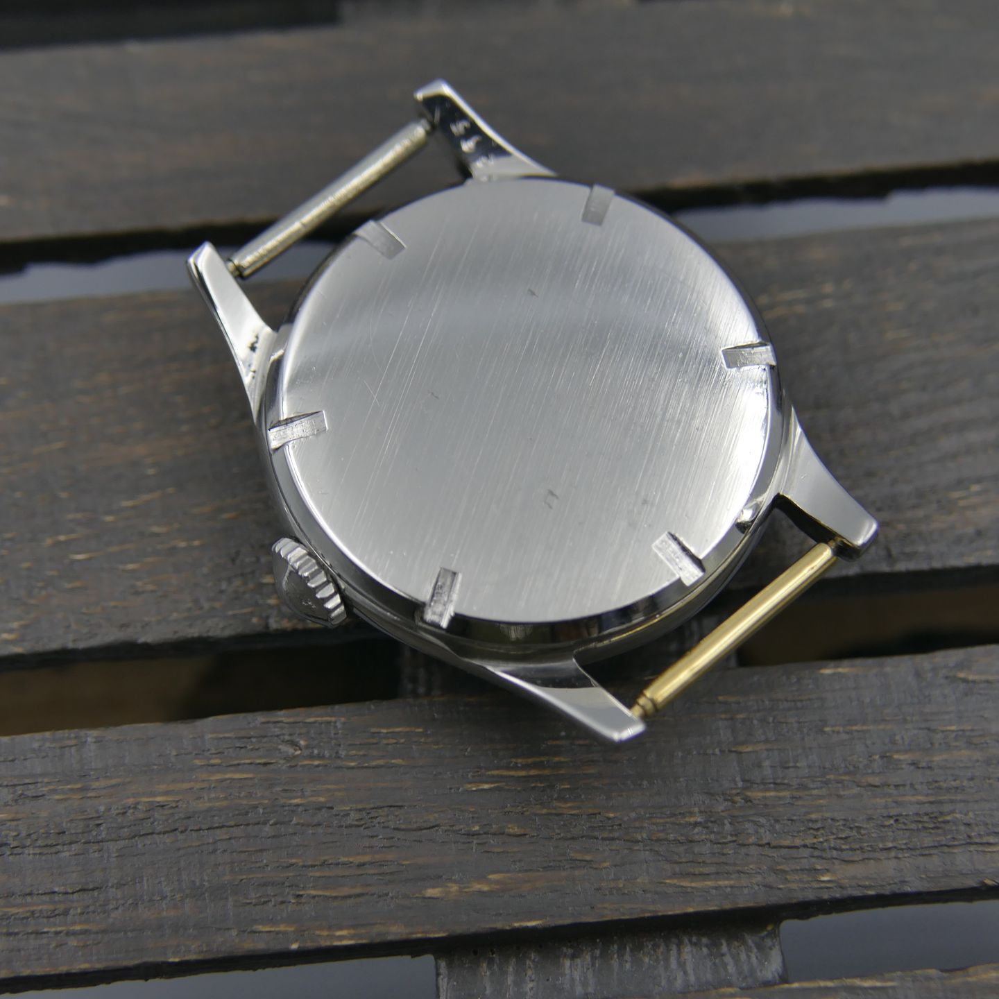 Longines Vintage 50's SS vintage Longines military Sei Tacche 6242 4 Tropical Dial Cal.23Z RARE - (5/8)