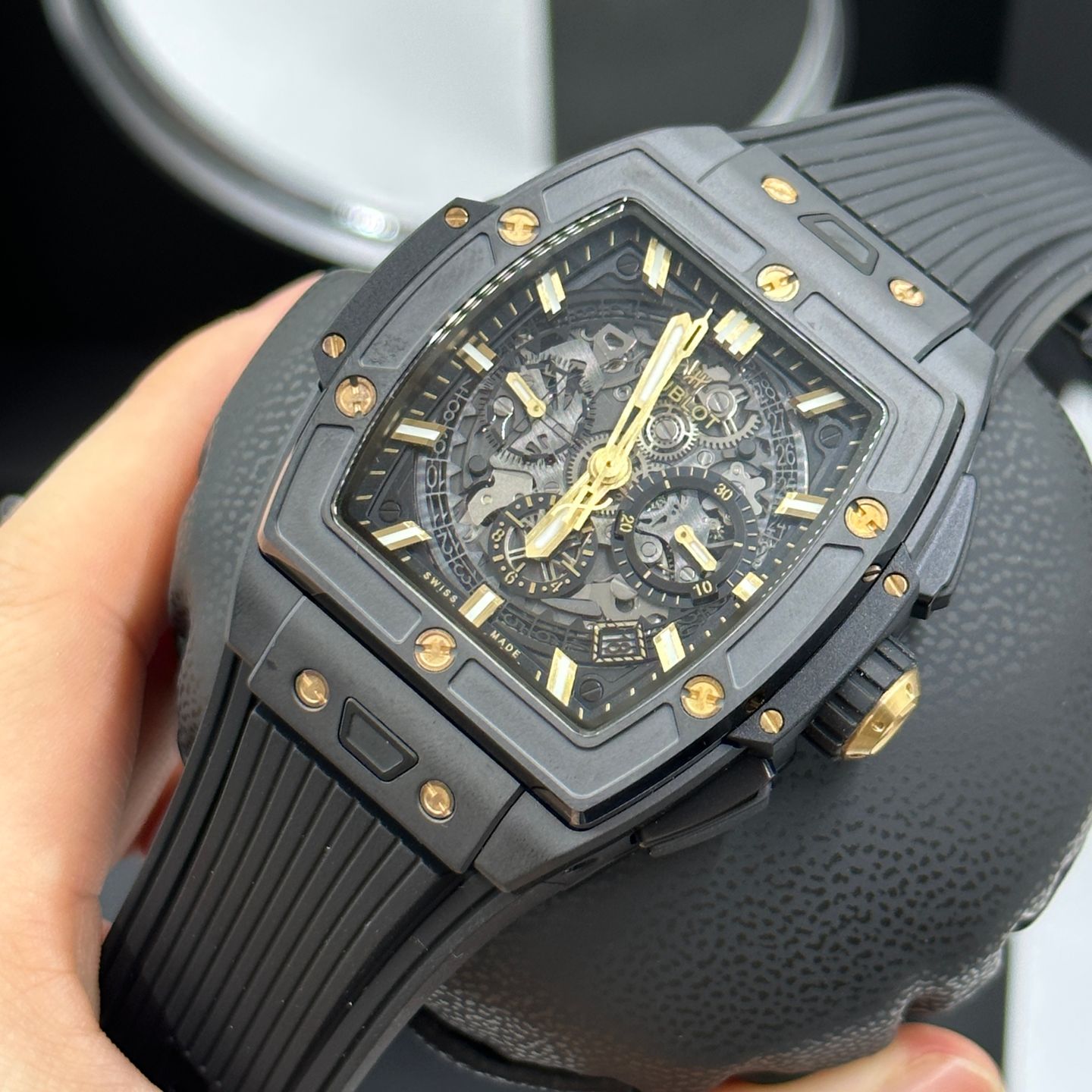 Hublot Spirit of Big Bang 642.ci.0181.rx.sea (2023) - Transparant wijzerplaat 42mm Keramiek (7/8)