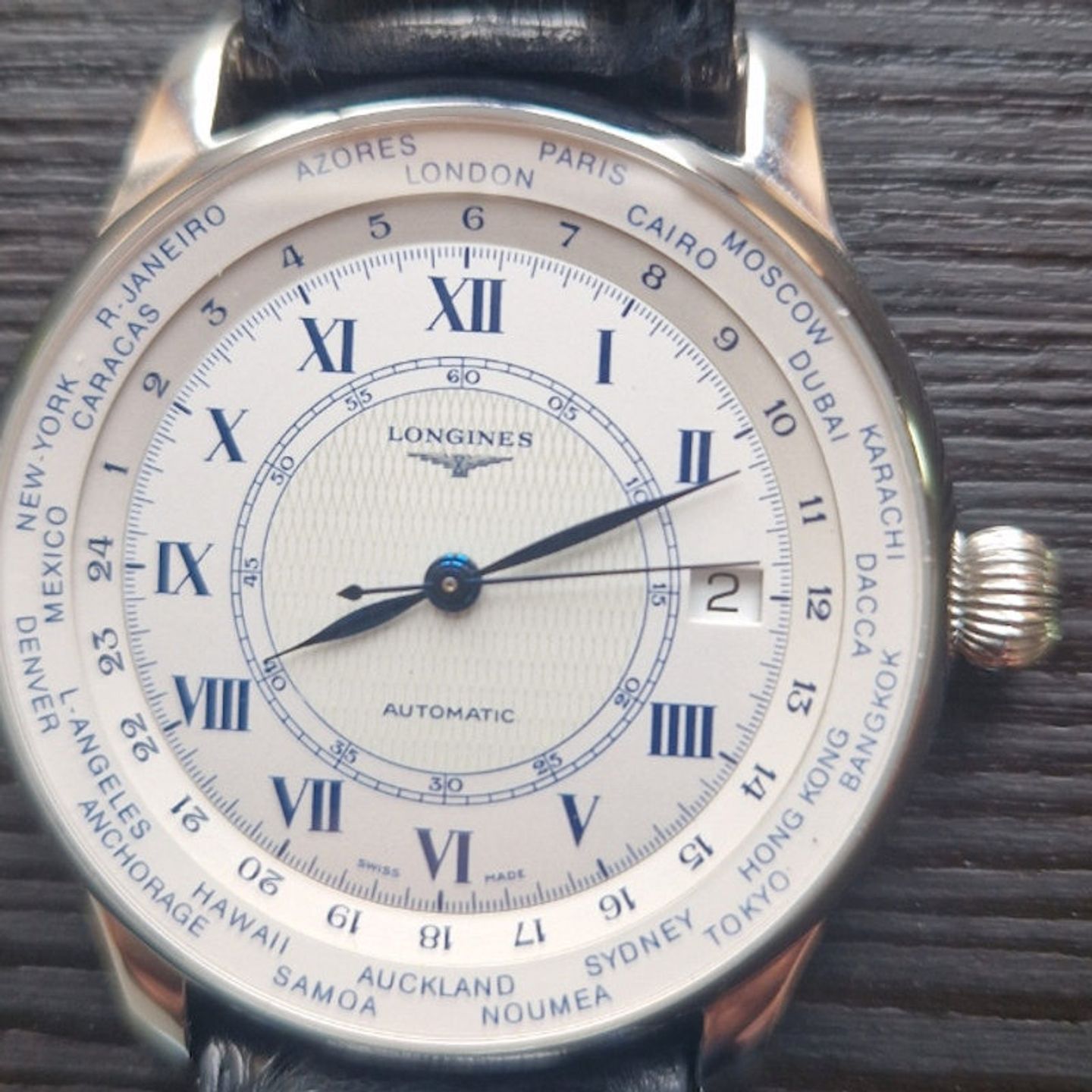 Longines Master Collection L2.624.4 (2010) - White dial 38 mm Steel case (1/8)