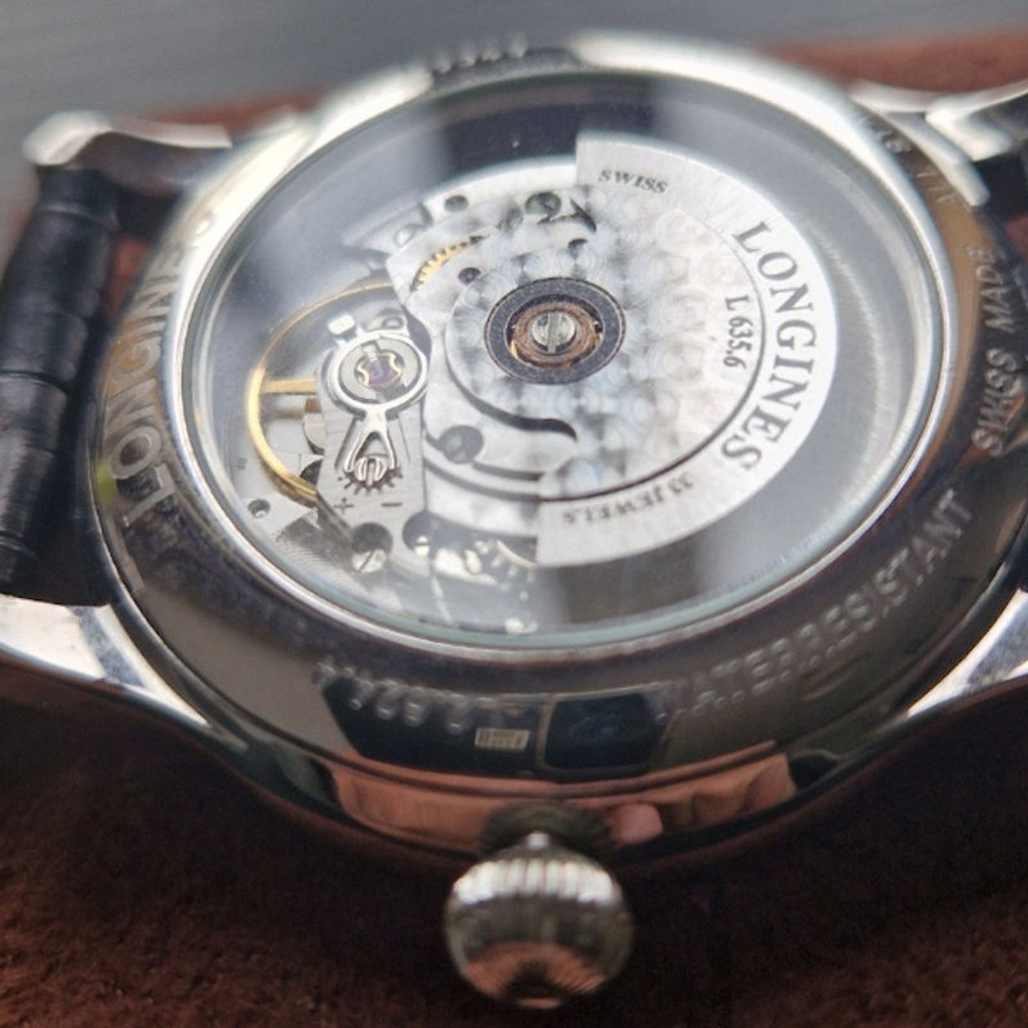 Longines Master Collection L2.624.4 (2010) - White dial 38 mm Steel case (3/8)