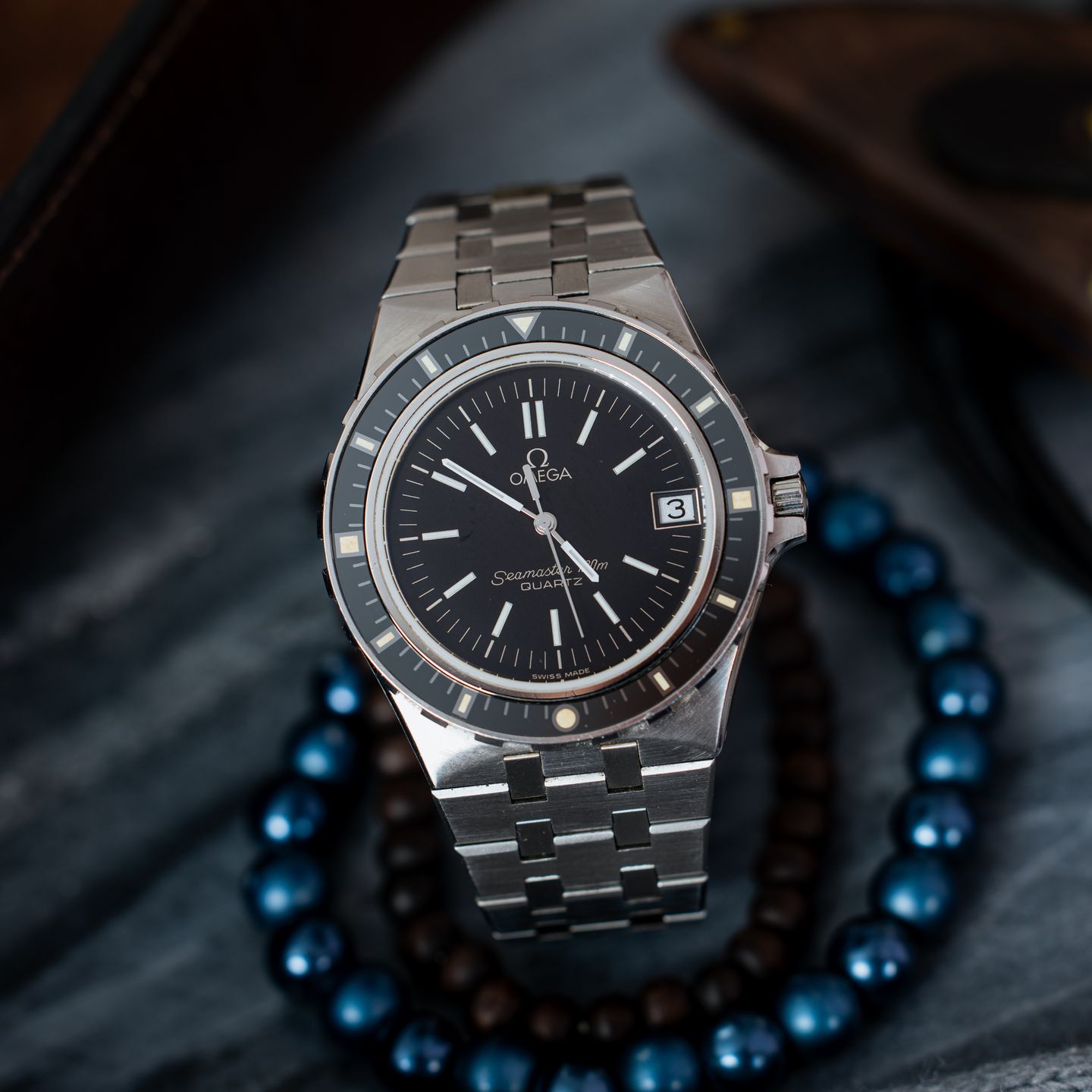 Omega Seamaster PloProf 396.0900 (1980) - Black dial 37 mm Steel case (1/7)