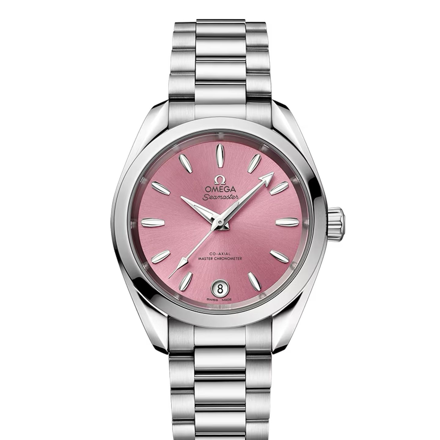 Omega Seamaster Aqua Terra 220.10.34.20.10.003 (2024) - Roze wijzerplaat 34mm Staal (1/1)