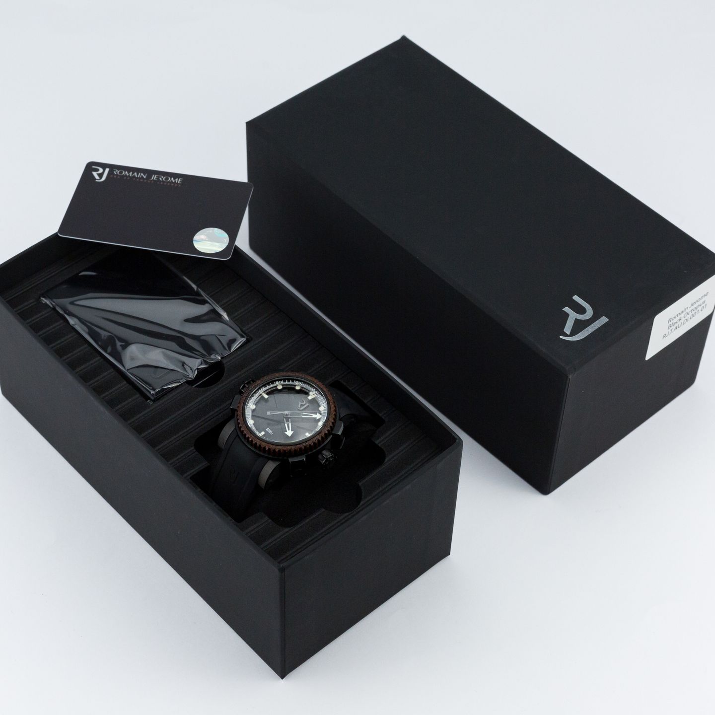 Romain Jerome Titanic-DNA RJ.T.AU.DI.001.01 (2022) - Zwart wijzerplaat 46mm Staal (2/8)