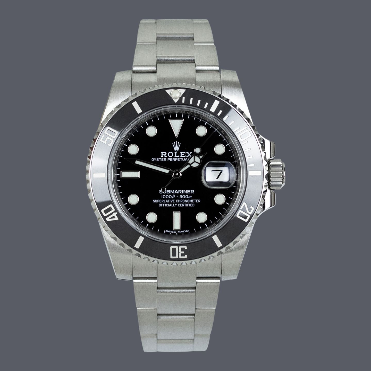 Rolex Submariner Date 116610LN (2017) - Black dial 40 mm Steel case (1/1)