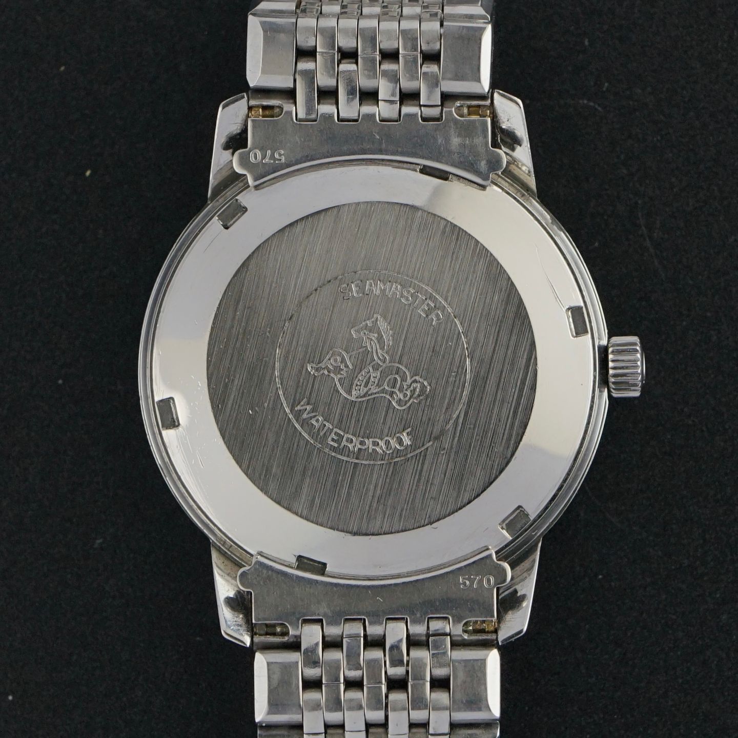 Omega Seamaster 166.037 (1968) - White dial 34 mm Steel case (3/8)