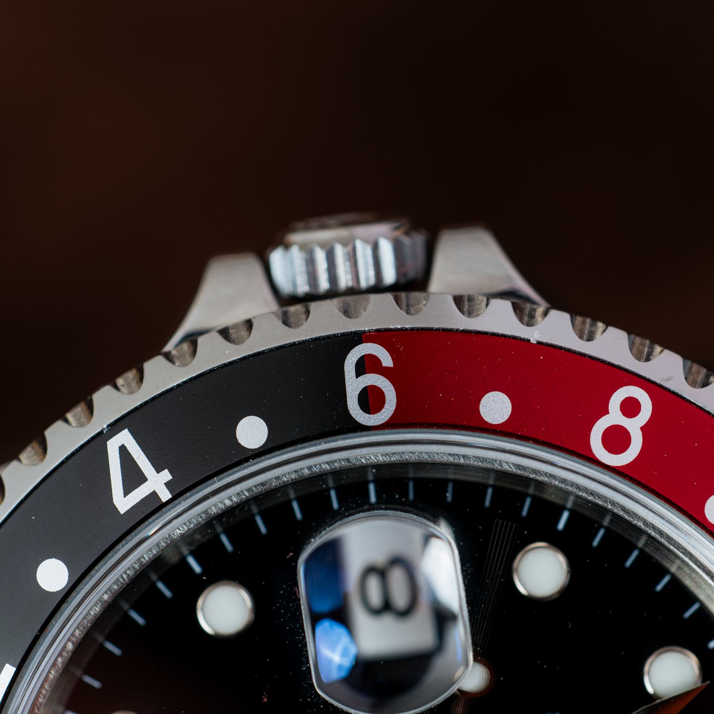 Rolex GMT-Master II 16710 (2007) - Zwart wijzerplaat 40mm Staal (8/8)