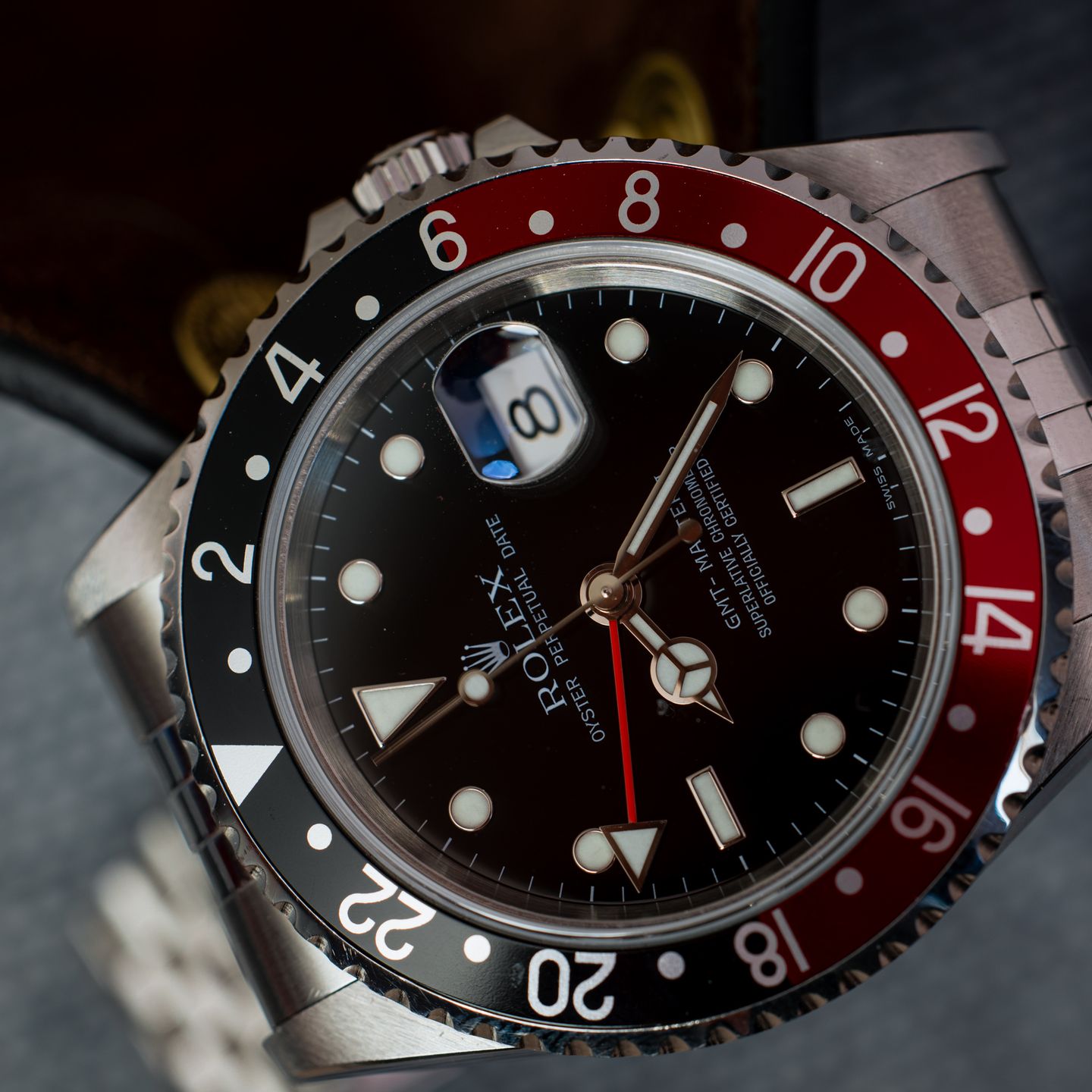 Rolex GMT-Master II 16710 (2007) - Zwart wijzerplaat 40mm Staal (5/8)