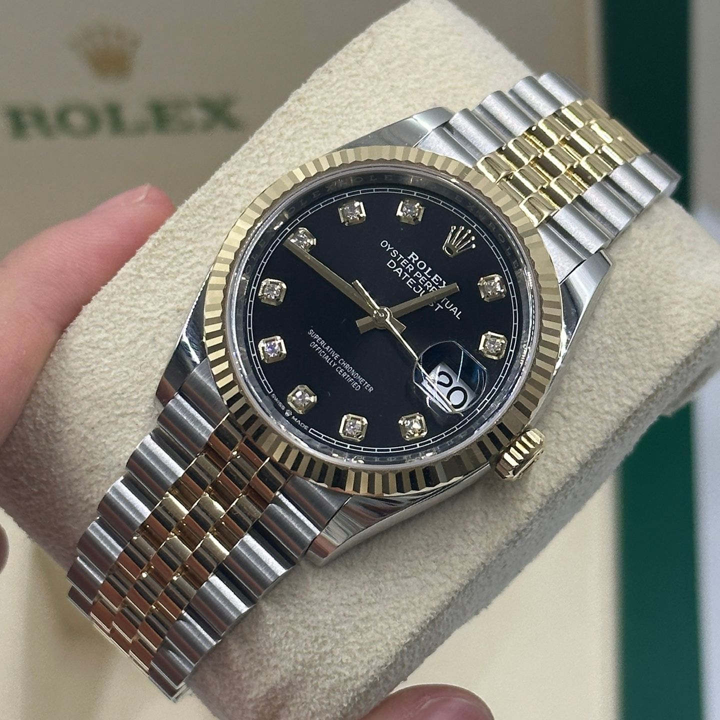 Rolex Datejust 36 126233 (2025) - Onbekend wijzerplaat 36mm Goud/Staal (6/8)