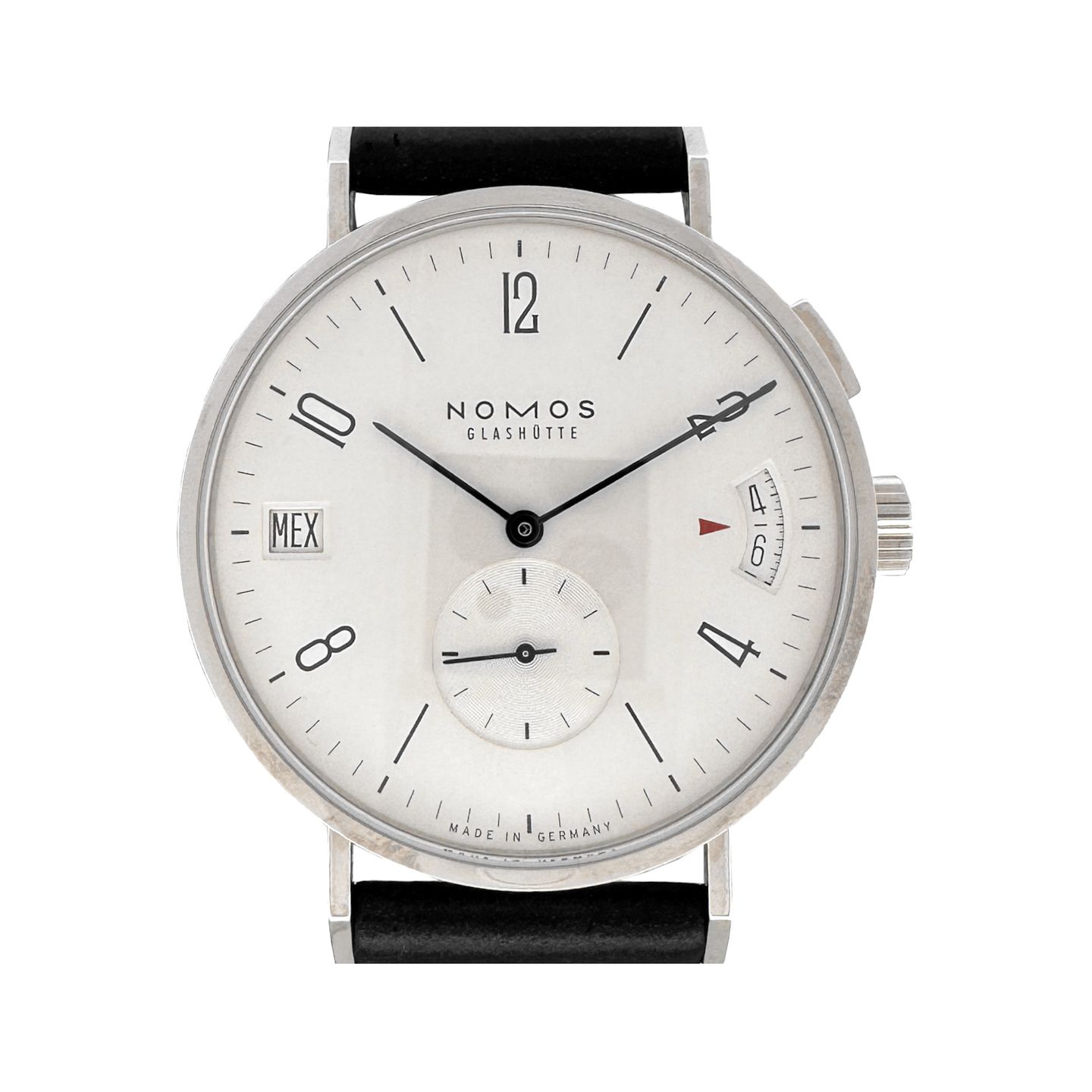 NOMOS Tangomat GMT 635 (2024) - Wit wijzerplaat 40mm Staal (1/8)