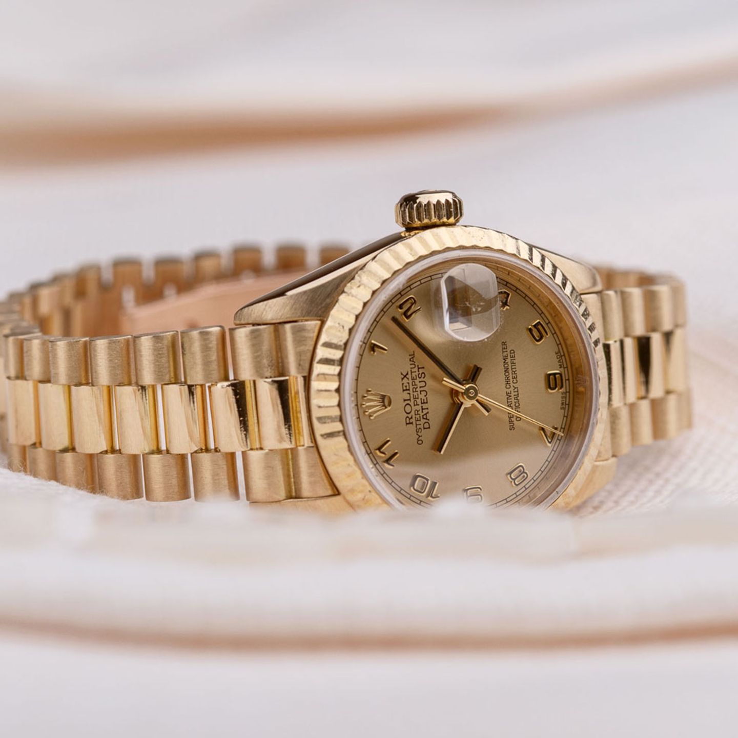 Rolex Lady-Datejust 79178 (2004) - Goud wijzerplaat 26mm Geelgoud (2/7)