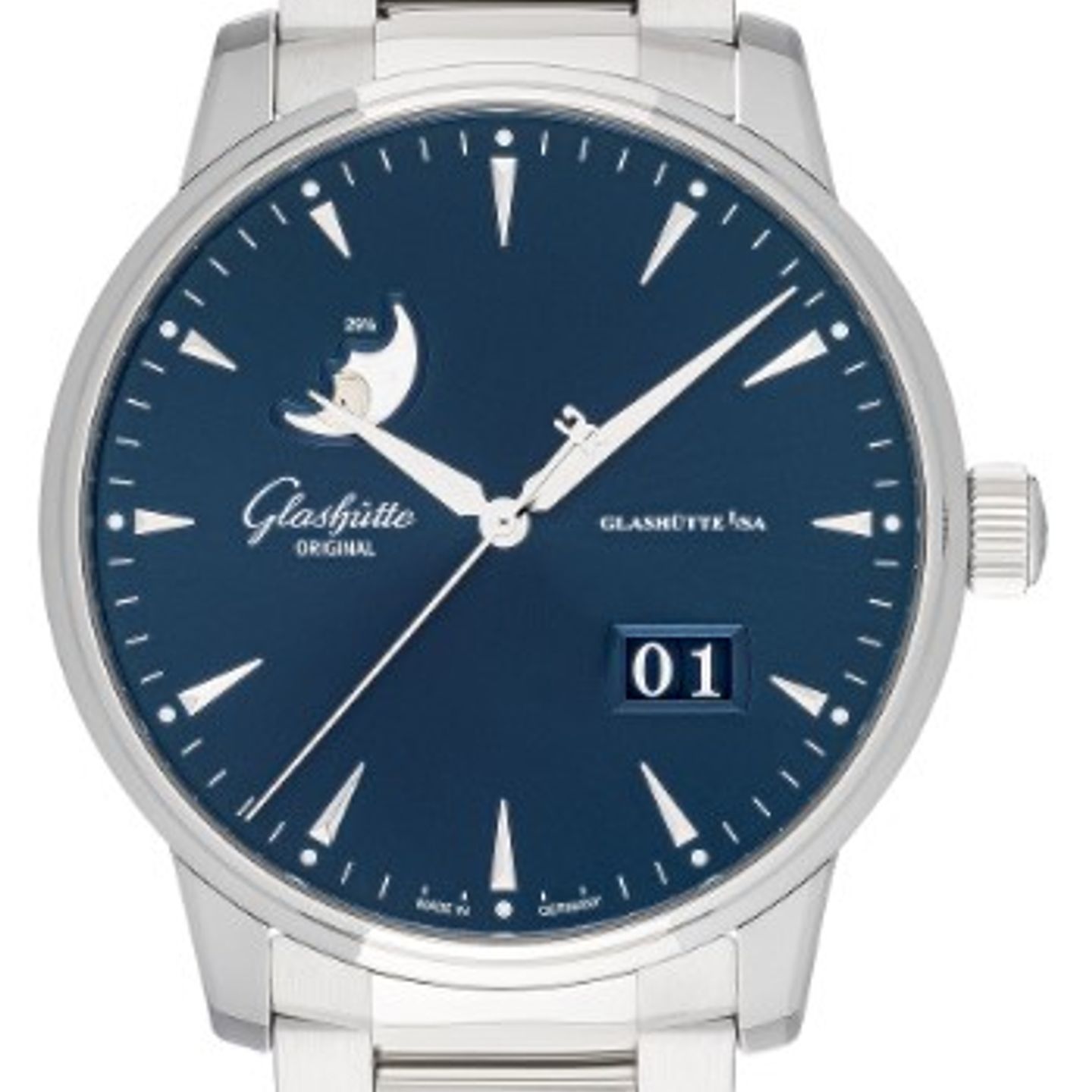 Glashütte Original Senator Excellence 1-36-04-04-02-71 (2024) - Blue dial 42 mm Steel case (1/1)