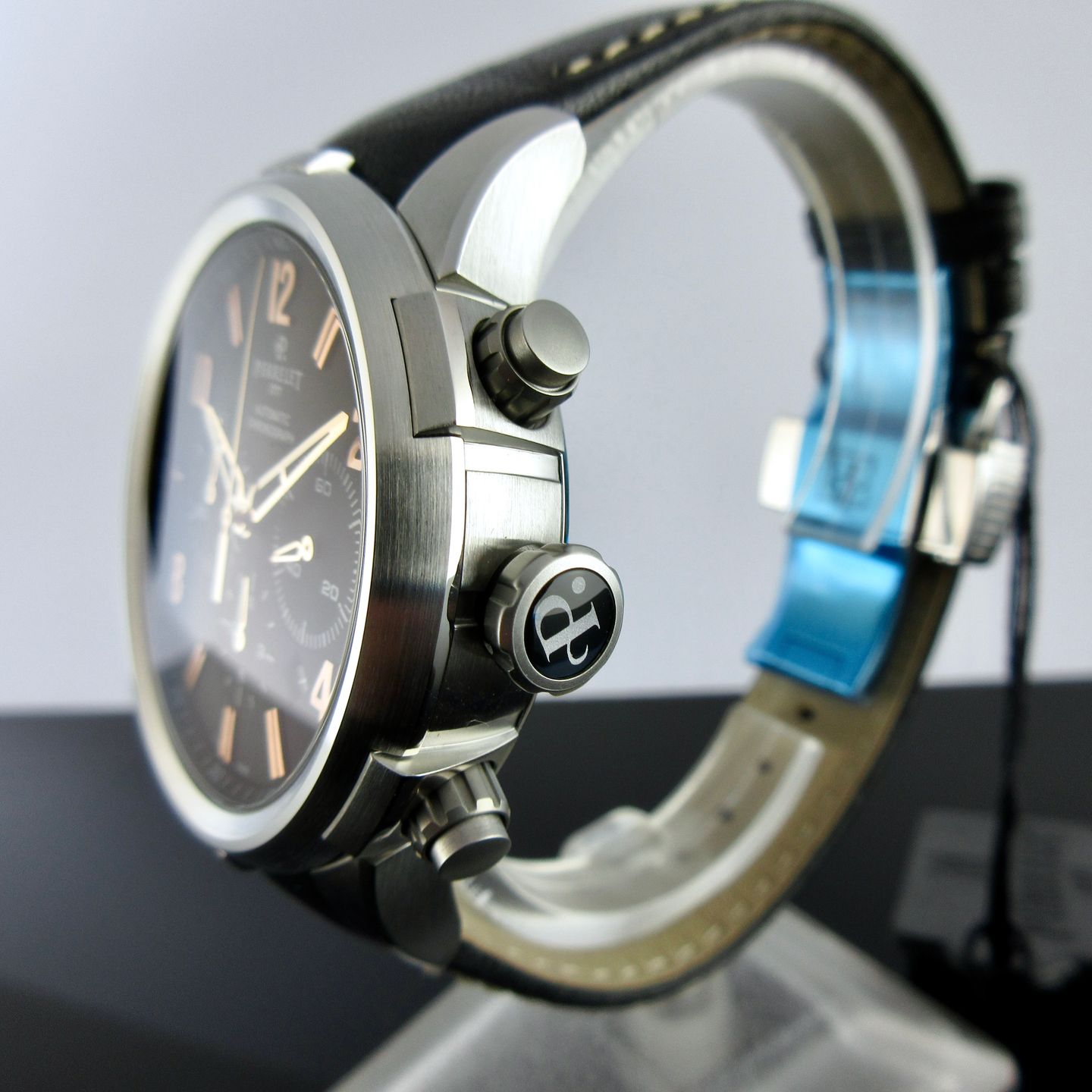 Perrelet Unknown A1069/3 (2025) - Black dial 44 mm Steel case (4/8)