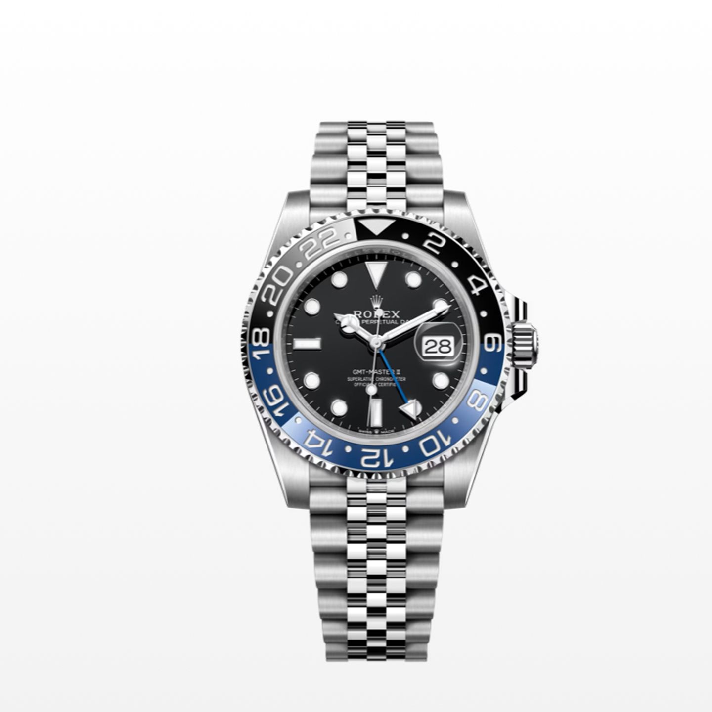 Rolex GMT-Master II 126710BLNR (2023) - Zwart wijzerplaat 40mm Staal (1/3)