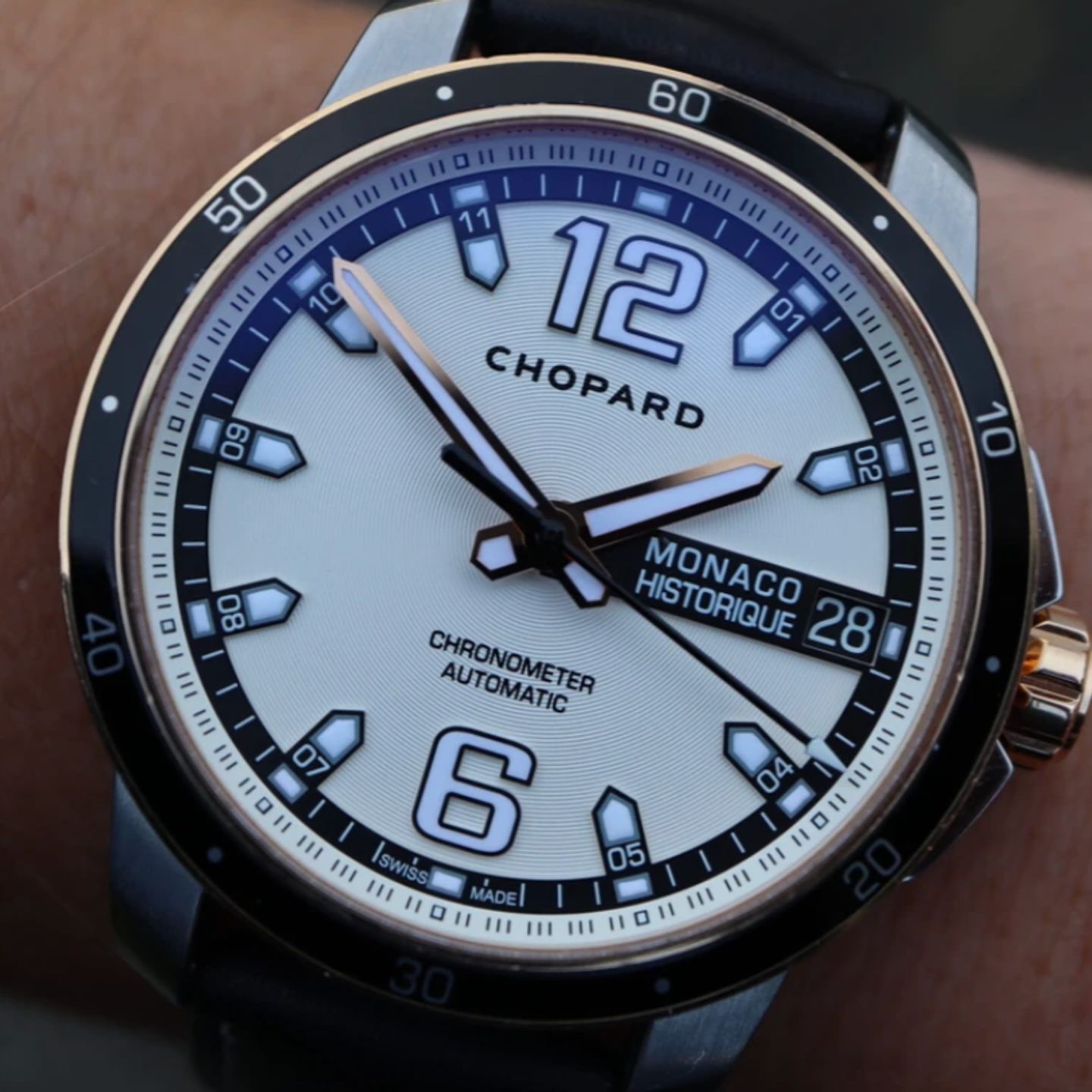 Chopard Grand Prix de Monaco Historique 168568-9001 (2023) - Silver dial 45 mm Titanium case (1/1)