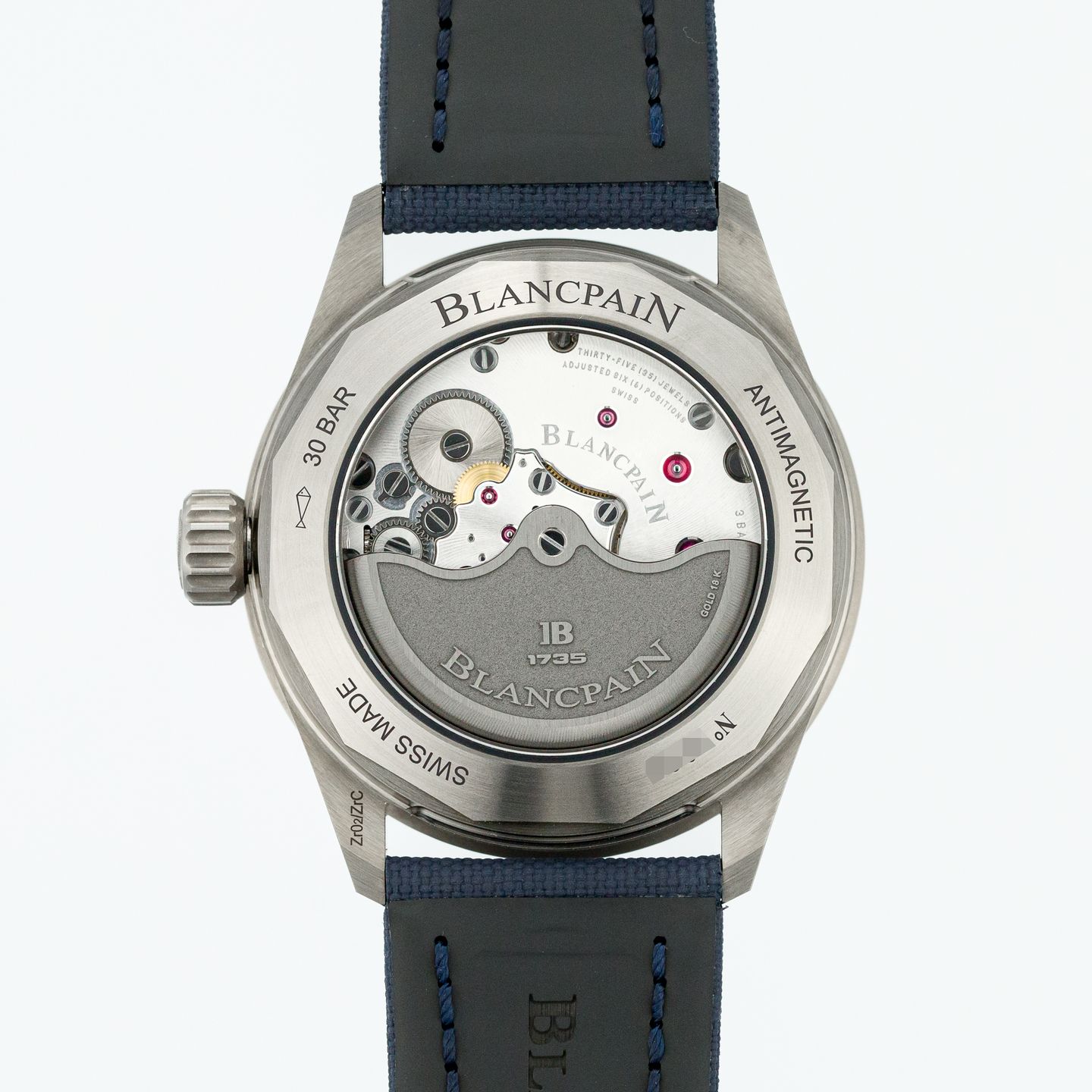 Blancpain Fifty Fathoms Bathyscaphe 5100-1140-O52A (2021) - Blauw wijzerplaat 39mm Staal (5/8)