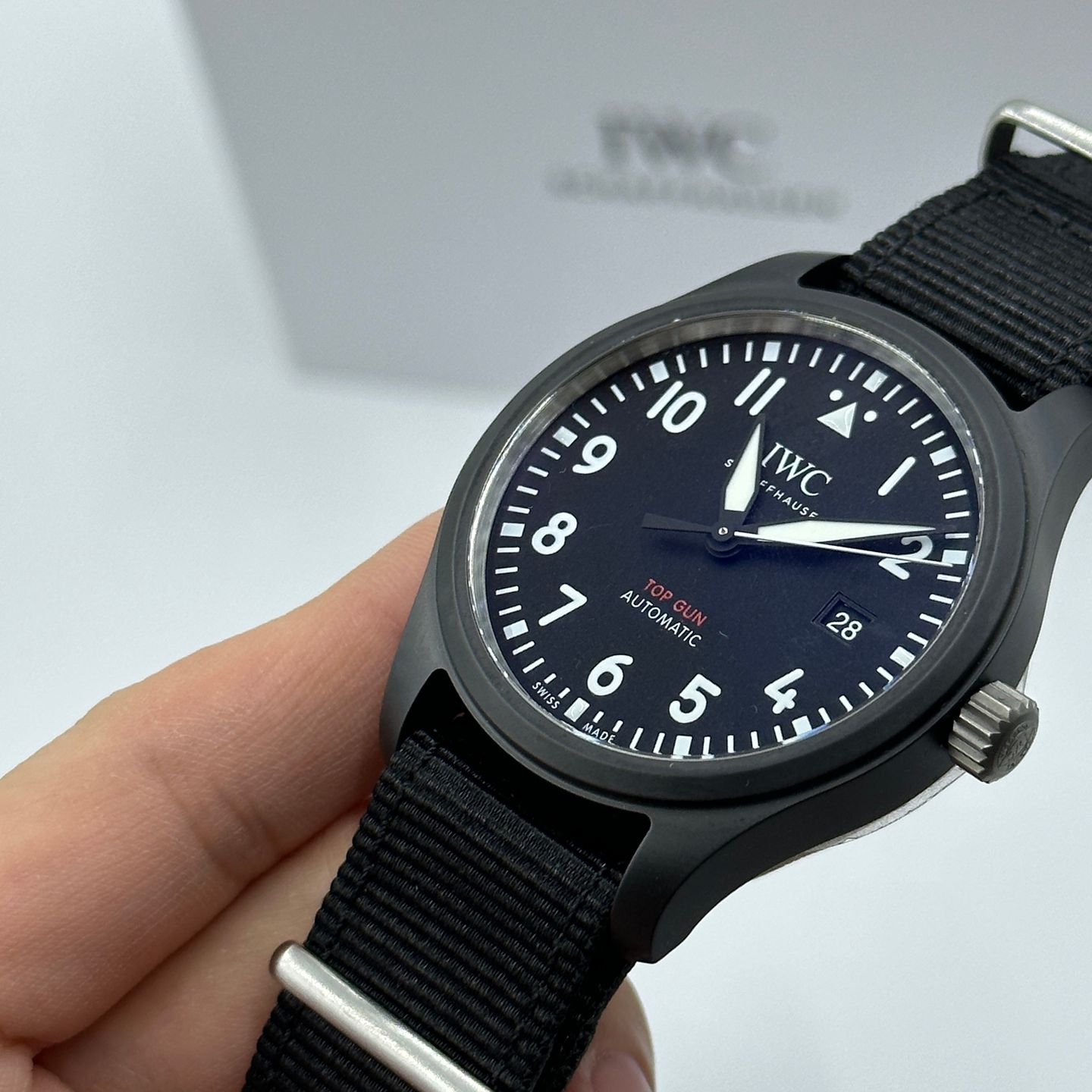 IWC Pilot IW326901 (2023) - Black dial 41 mm Ceramic case (8/8)