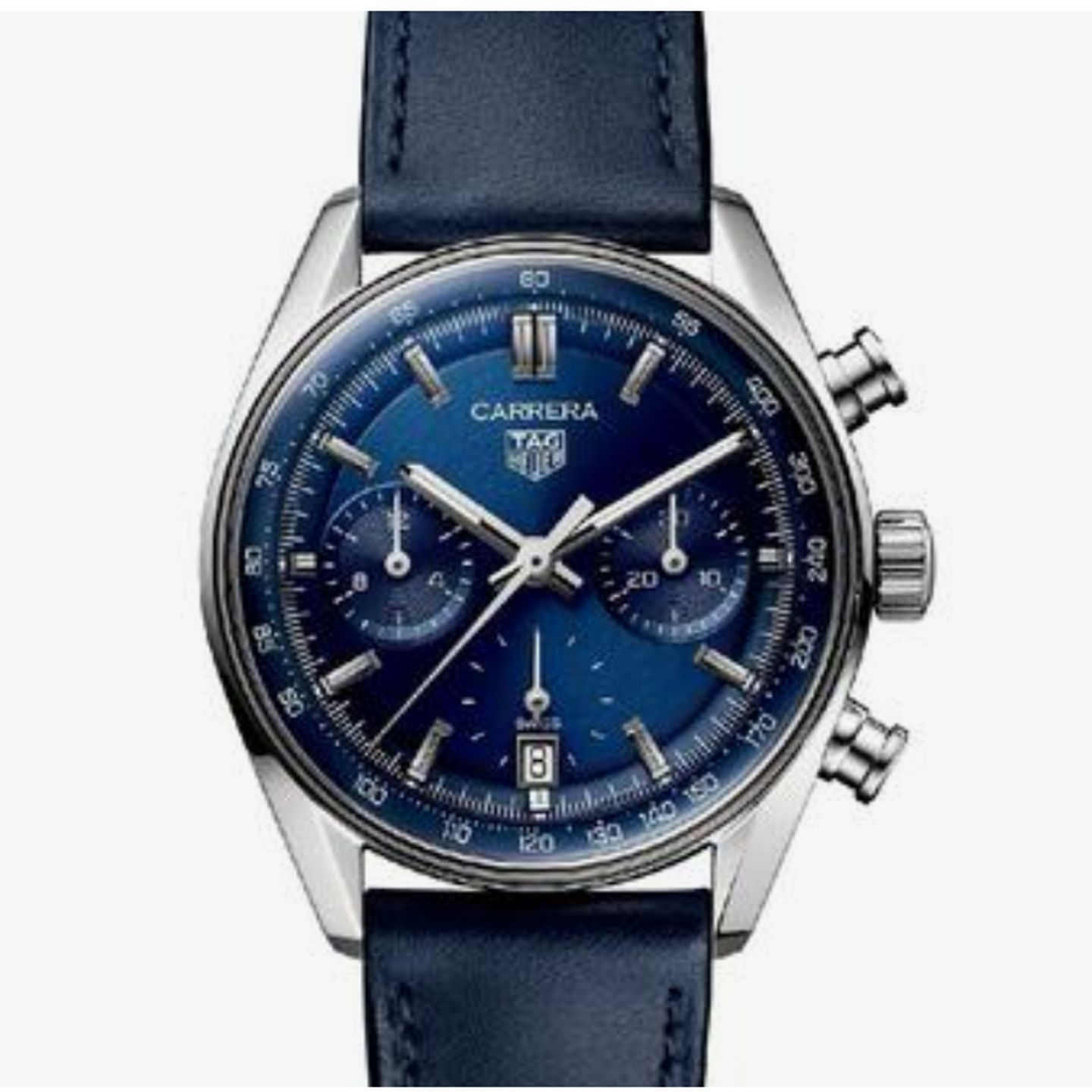 TAG Heuer Carrera CBS2212.FC6535 (2024) - Blue dial 39 mm Steel case (1/1)