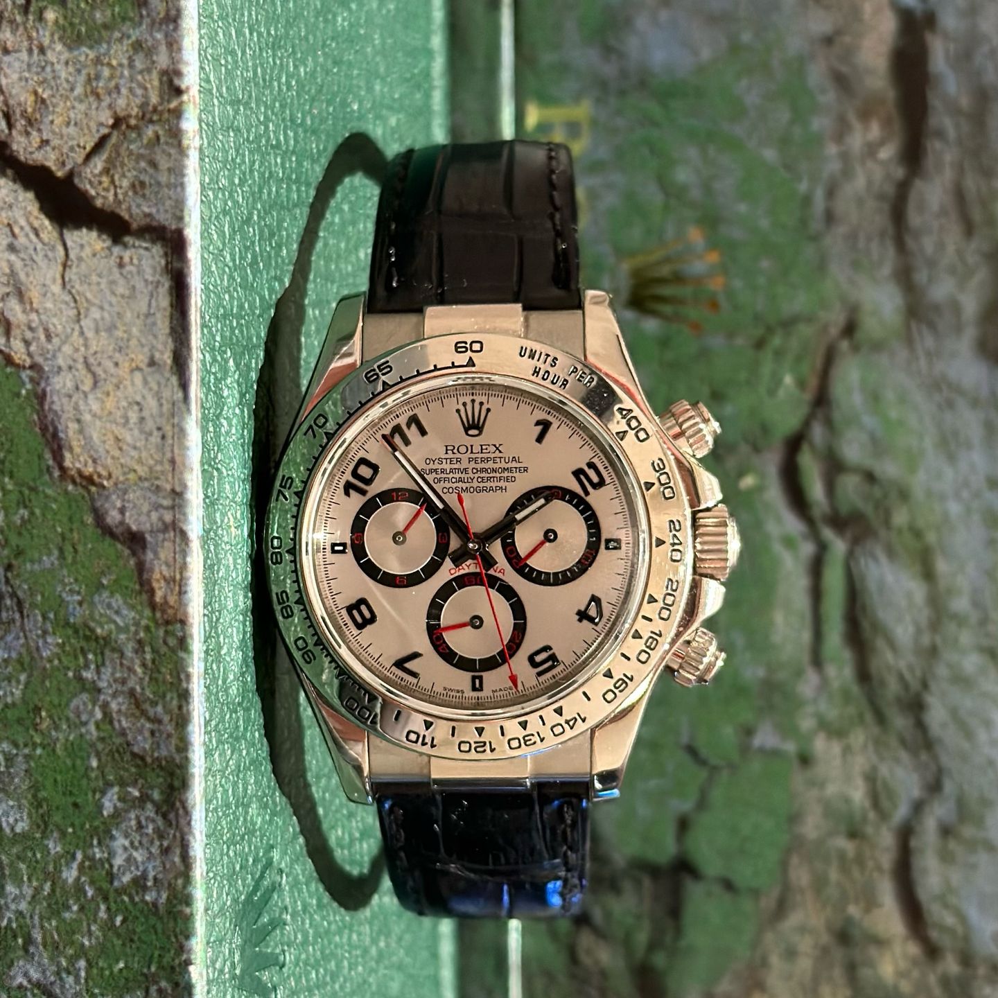 Rolex Daytona 116519 (Onbekend (willekeurig serienummer)) - Wit wijzerplaat 40mm Witgoud (2/4)