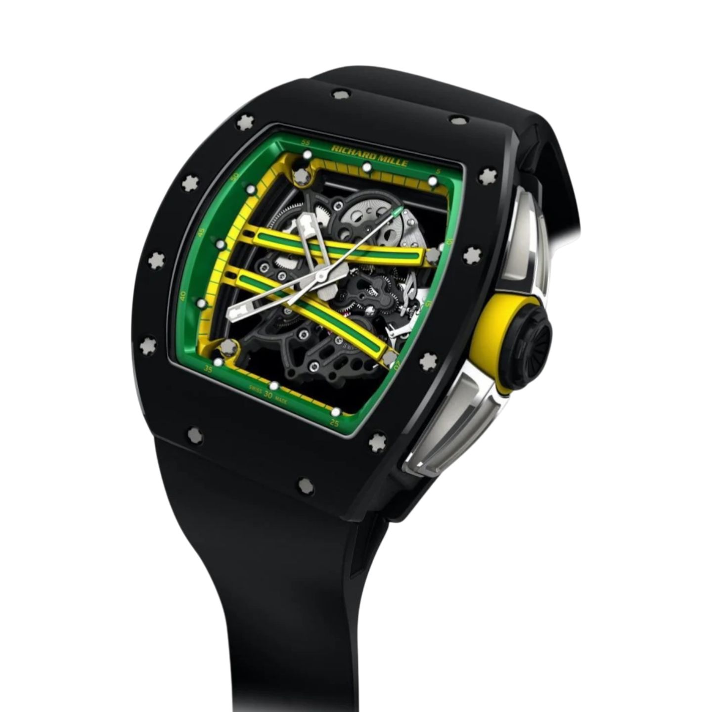 Richard Mille RM 061 RM61-01 (2015) - Transparant wijzerplaat 43mm Witgoud (1/1)