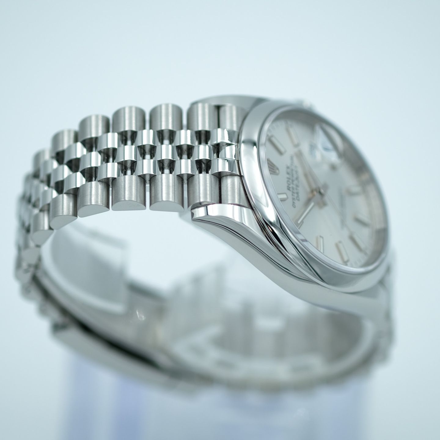 Rolex Datejust 36 126200 (2023) - Zilver wijzerplaat 36mm Staal (6/8)