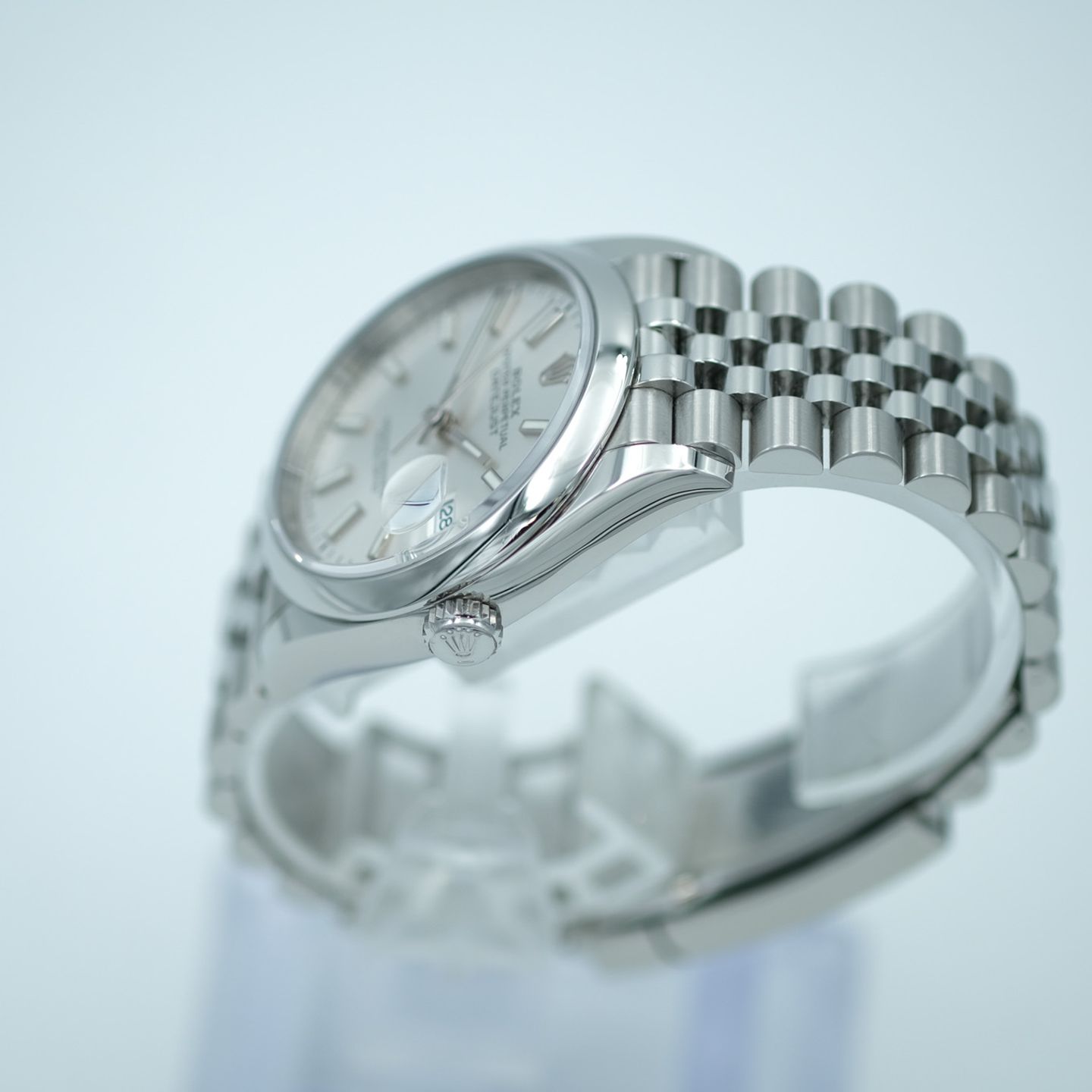 Rolex Datejust 36 126200 (2023) - Zilver wijzerplaat 36mm Staal (4/8)