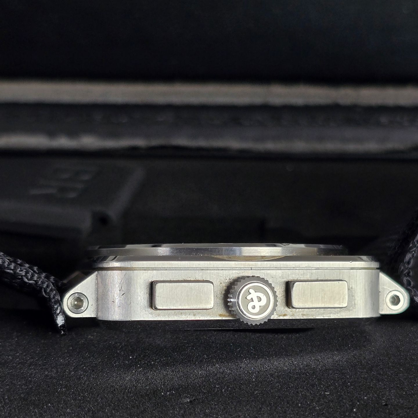 Bell & Ross Instruments BR0394-BL-ST (Onbekend (willekeurig serienummer)) - Zwart wijzerplaat 42mm Keramiek (3/7)