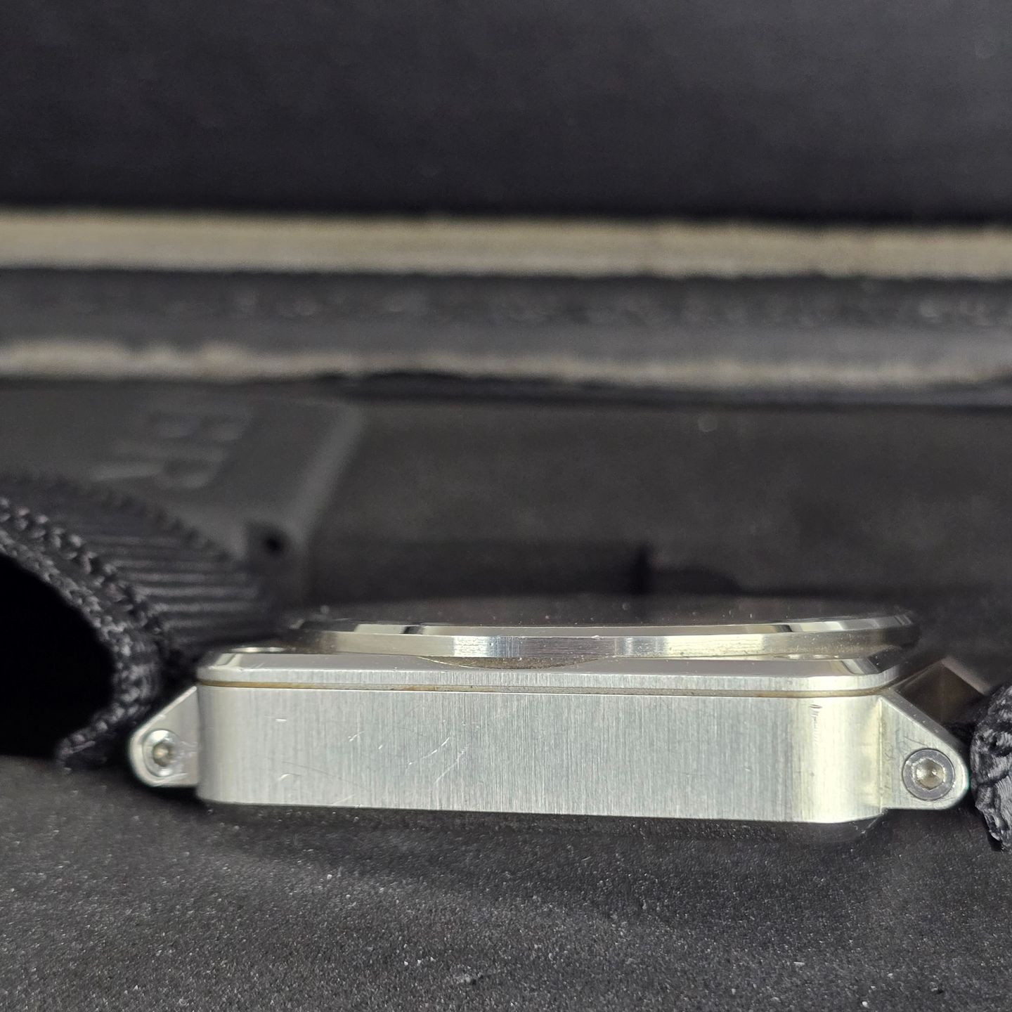 Bell & Ross Instruments BR0394-BL-ST (Onbekend (willekeurig serienummer)) - Zwart wijzerplaat 42mm Keramiek (4/7)