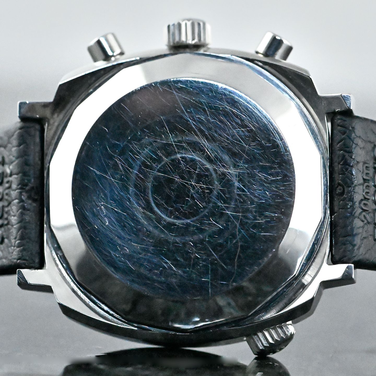 Movado Vintage 206-705-503 (1969) - Grijs wijzerplaat 41mm Staal (4/8)