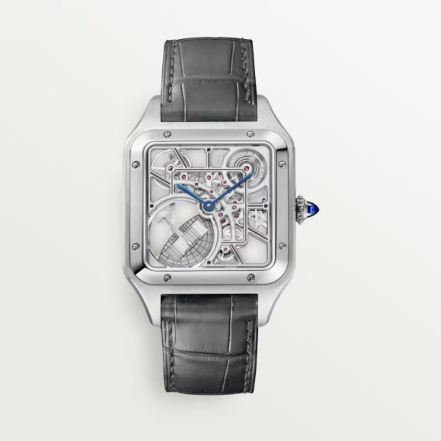 Cartier Santos WHSA0032 (2023) - Zilver wijzerplaat Onbekend Staal (1/1)