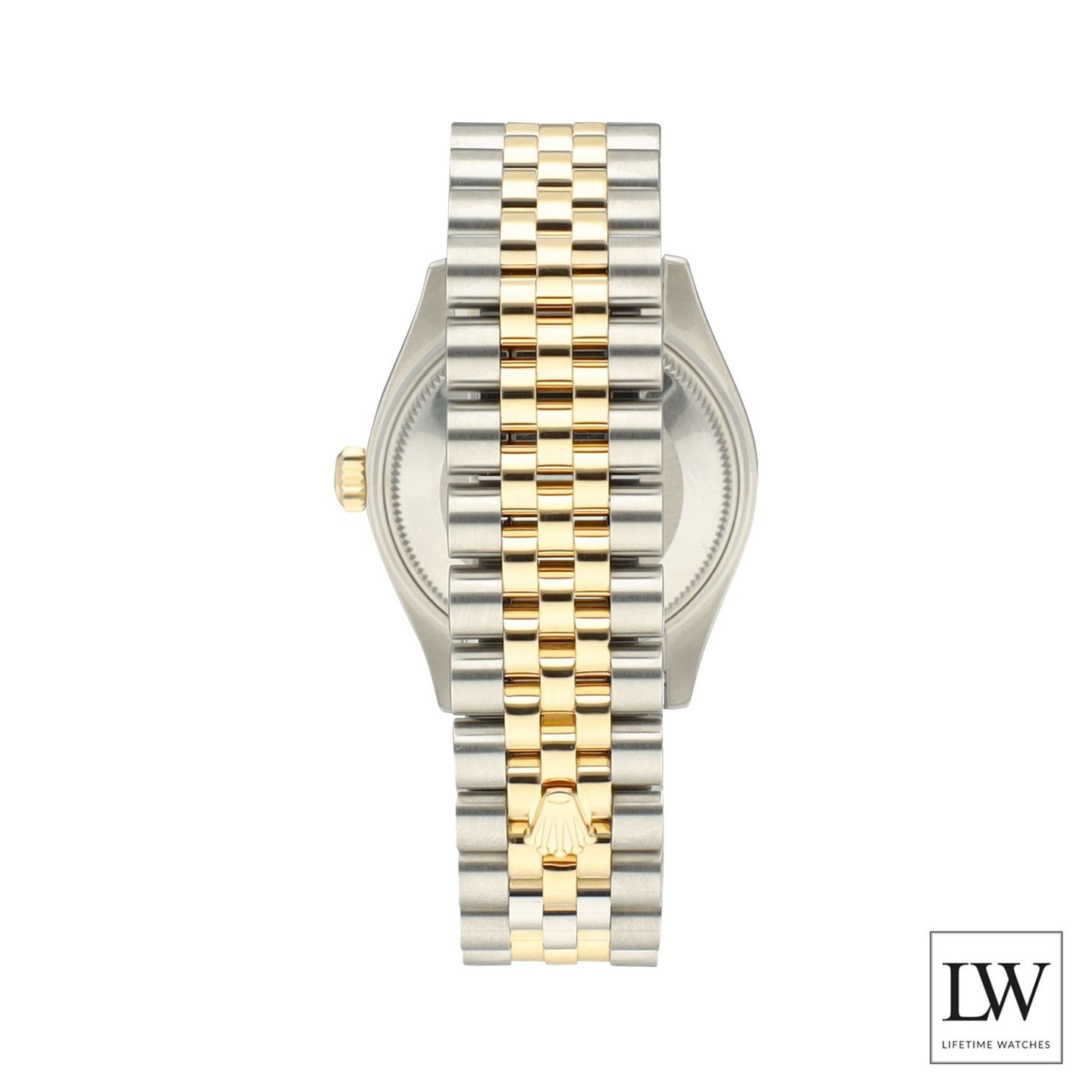 Rolex Datejust 31 278273 (2021) - Grey dial 31 mm Gold/Steel case (7/8)