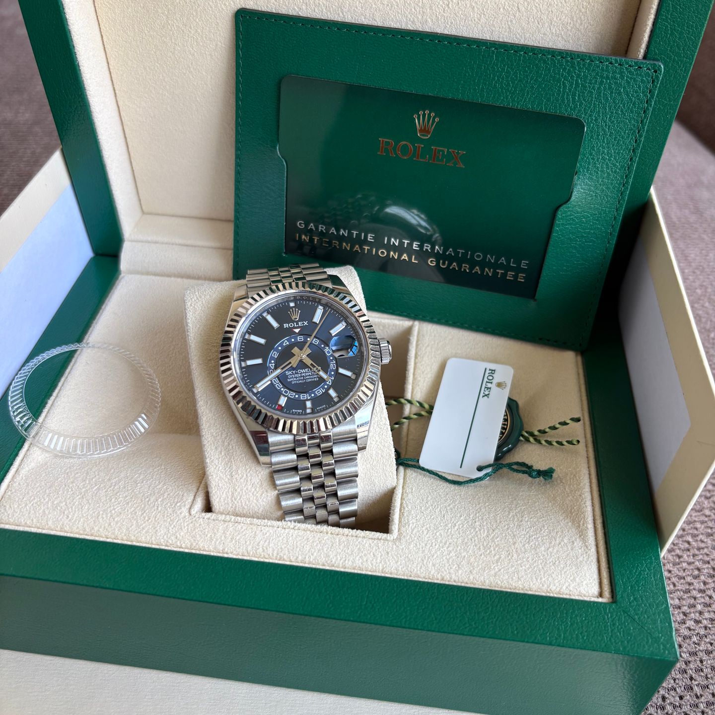 Rolex Sky-Dweller 326934 (2023) - Blauw wijzerplaat 42mm Staal (1/1)