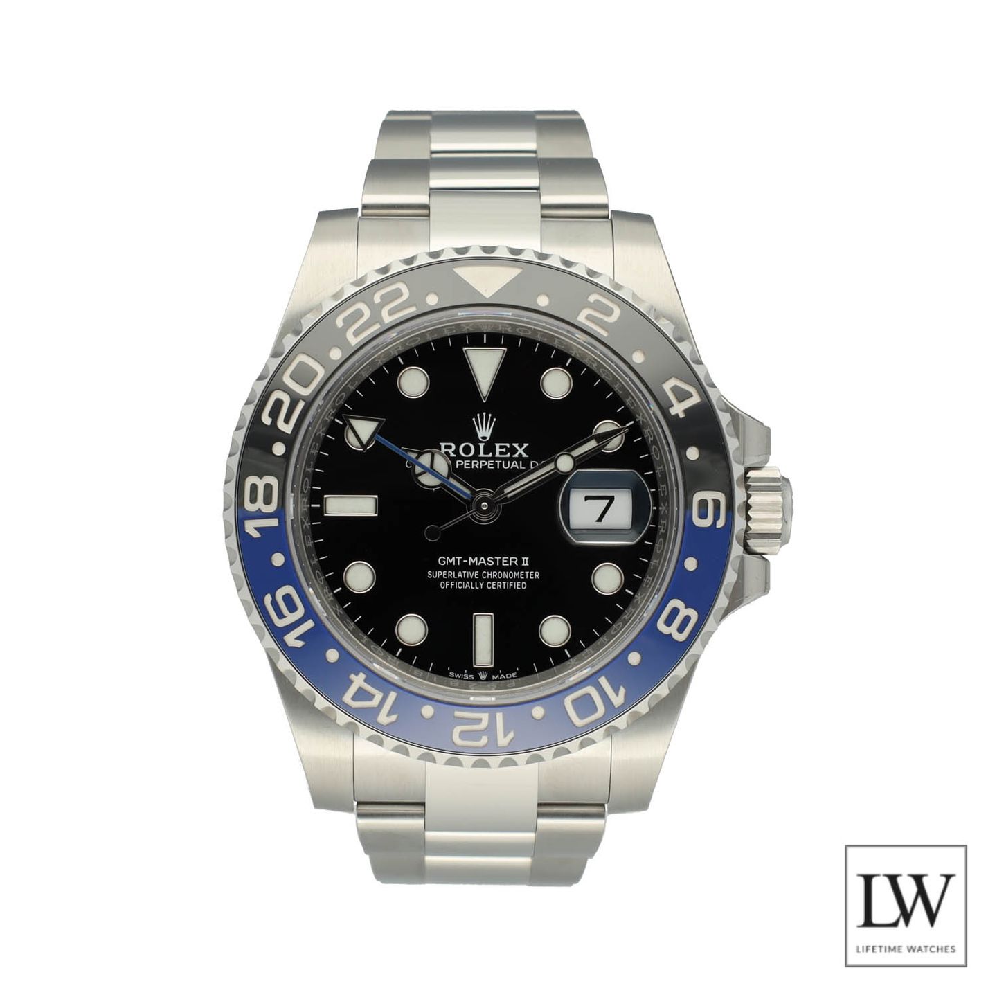 Rolex GMT-Master II 126710BLNR (2023) - Zwart wijzerplaat 40mm Staal (3/8)