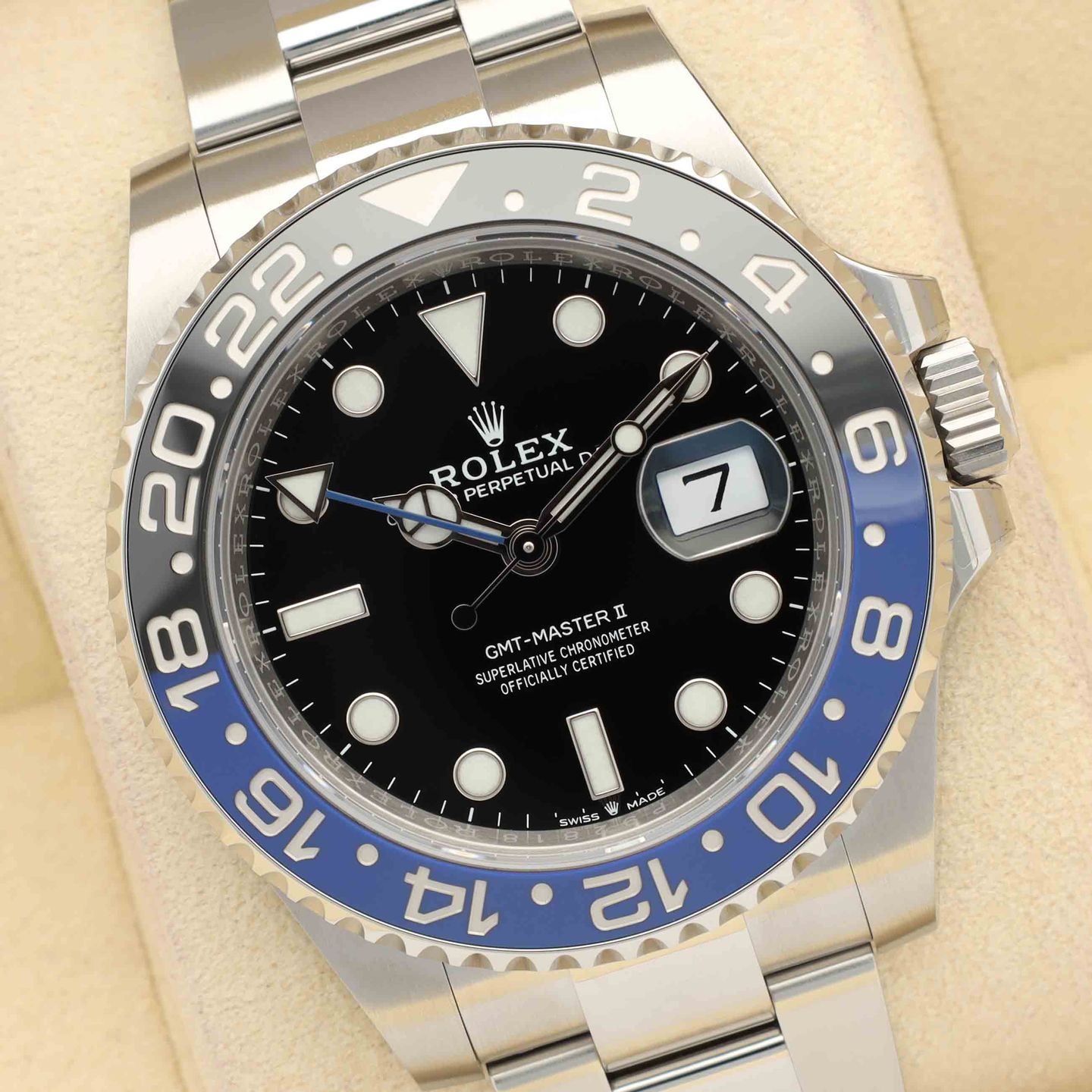 Rolex GMT-Master II 126710BLNR (2023) - Black dial 40 mm Steel case (1/8)