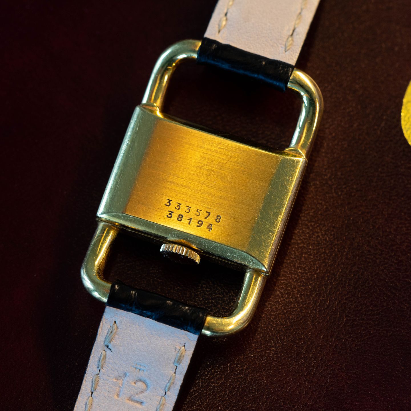 Baume & Mercier Vintage 38194 (1967) - Wit wijzerplaat 22mm Geelgoud (3/6)